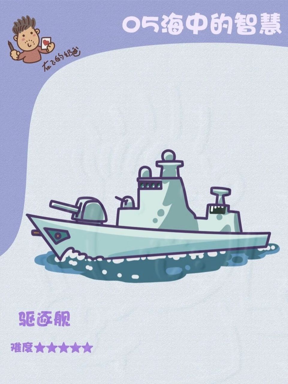 驱逐舰简笔画图片图片