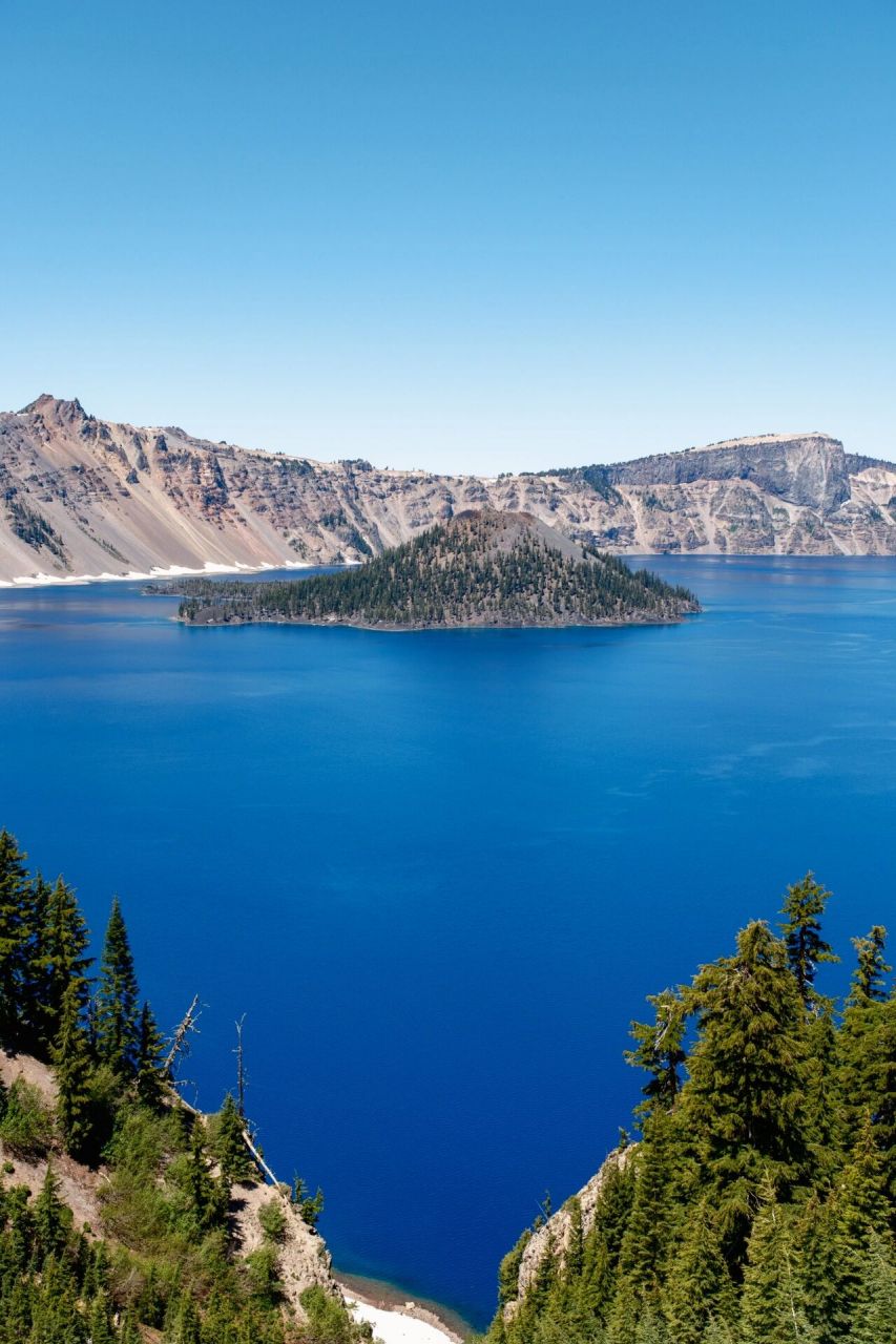 lake 火山口湖 趁着7月初打卡oregon海岸线,顺路到访火山口湖国家公园