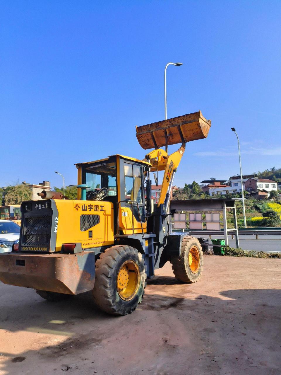 山宇 946   分体箱带跑路挡  4108 发动机  24 轮胎 带空调 车况免检