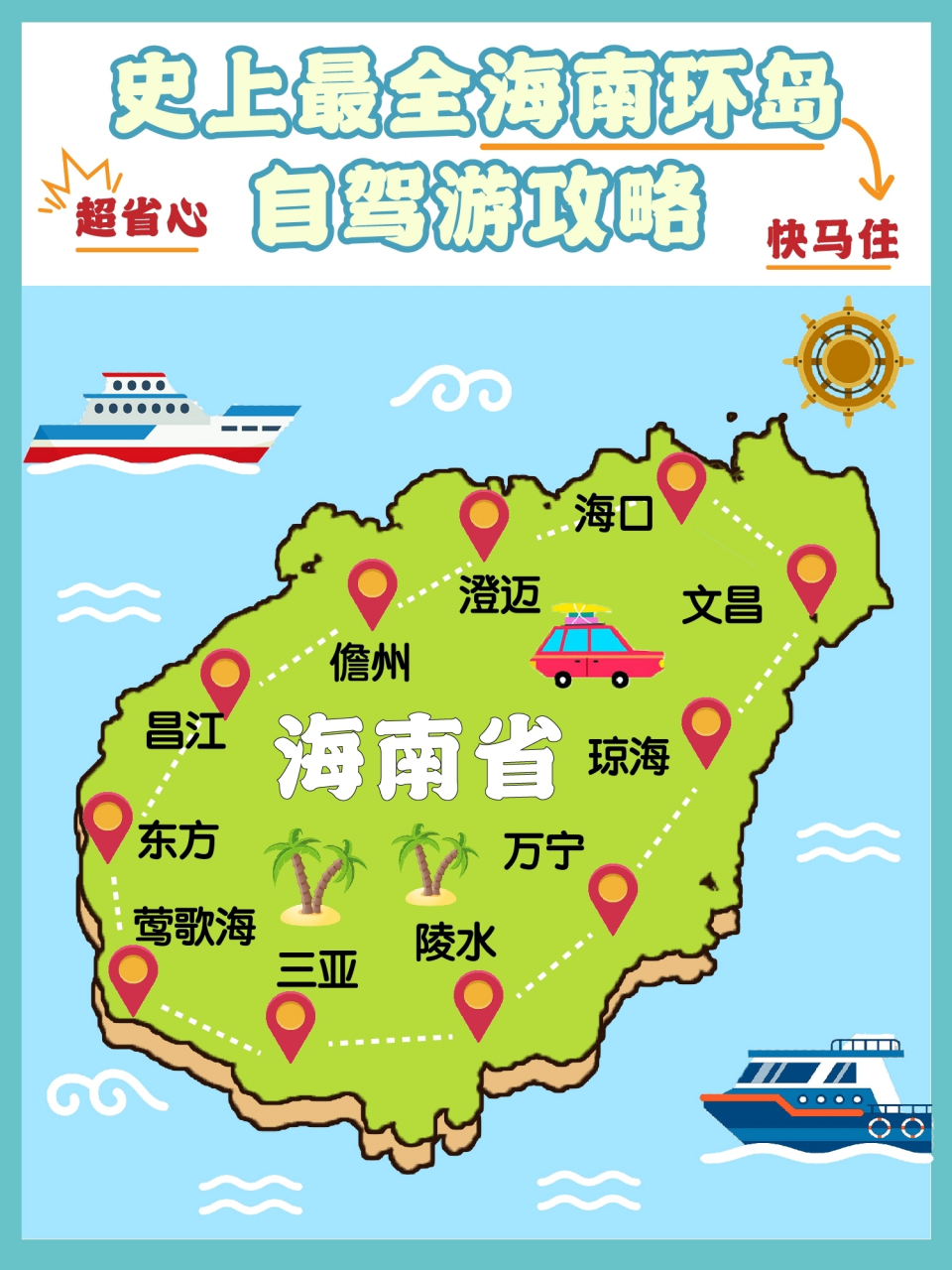 史上最全海南环岛自驾游攻略99超省心73 海南岛是最适合自驾的