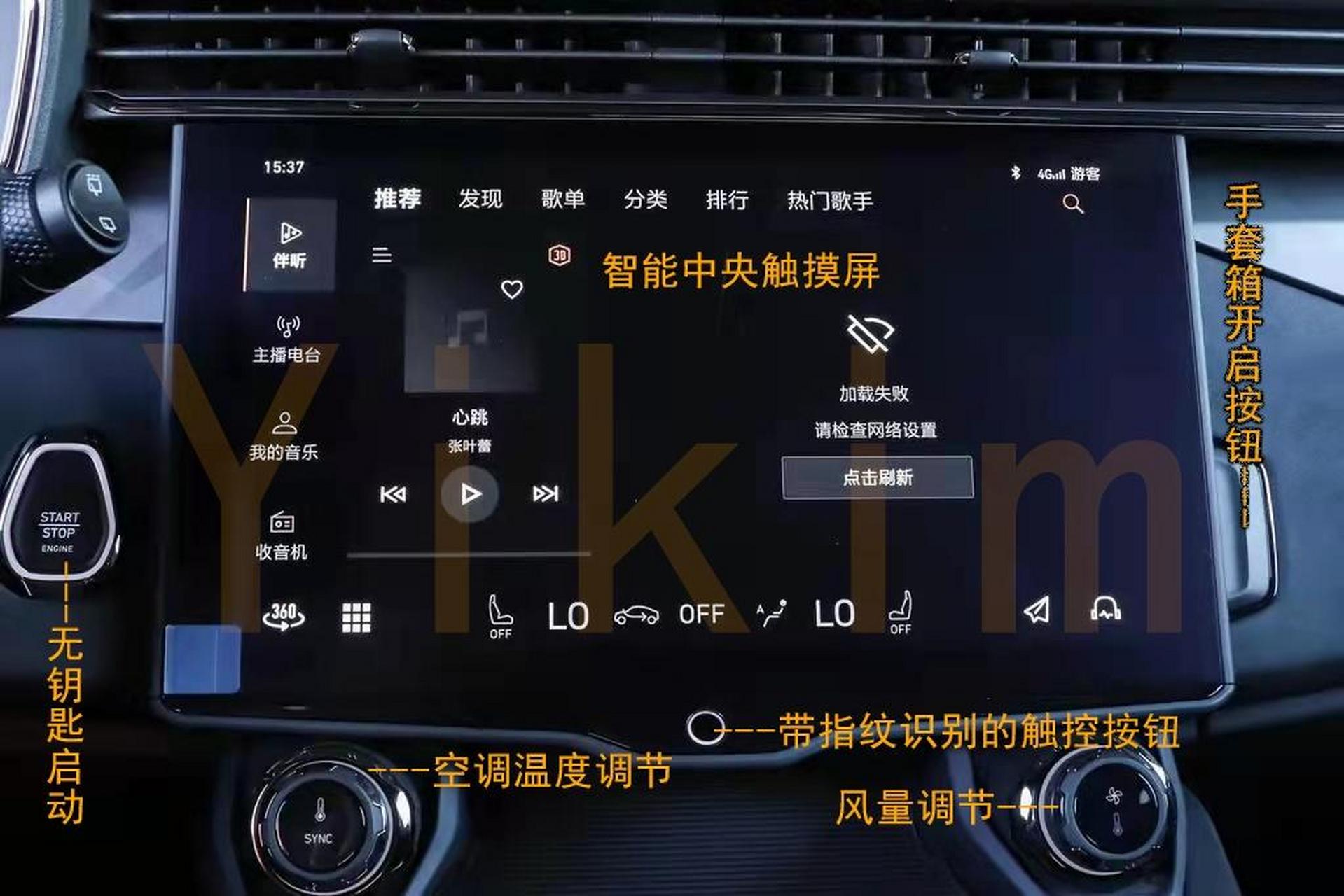 2021款领克01按键图解  买车那么久你都知道车上这些按键的功能了吗?