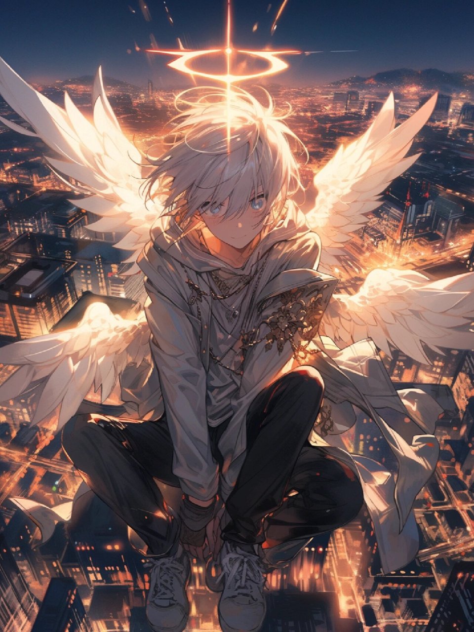 帅气男生头像(天使版)