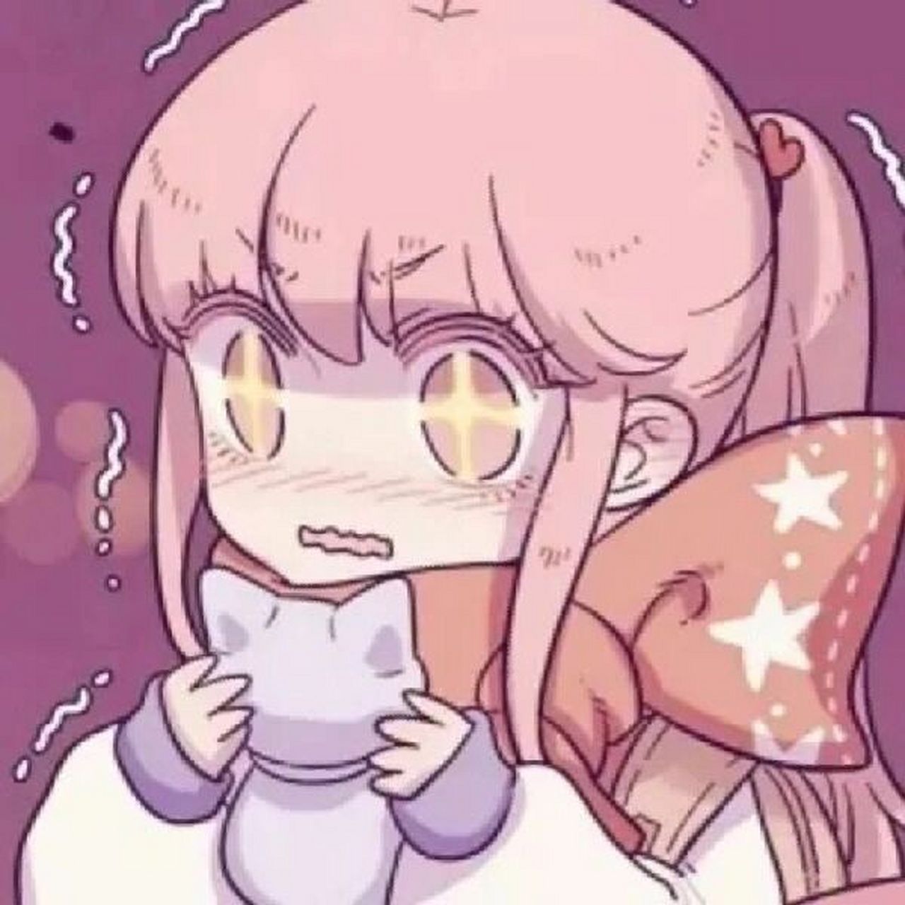 女生粉色系头像(小汤) 好看微信头像,无水印