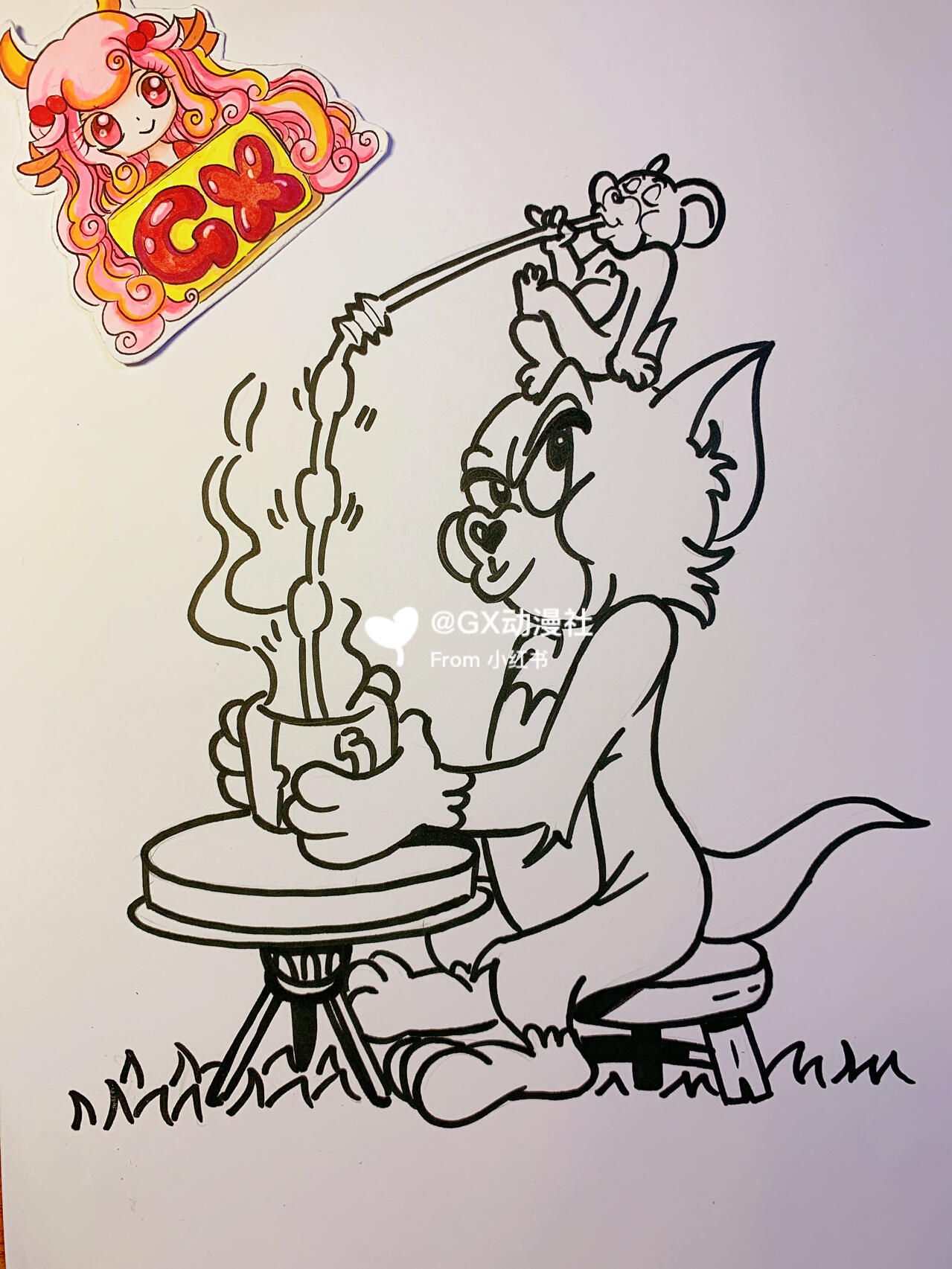 猫和老鼠🐭步骤