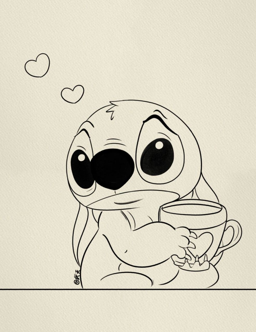 史迪仔简笔画 #史迪奇# #寻找小红书绘画大神# #画画的日常# #简笔画