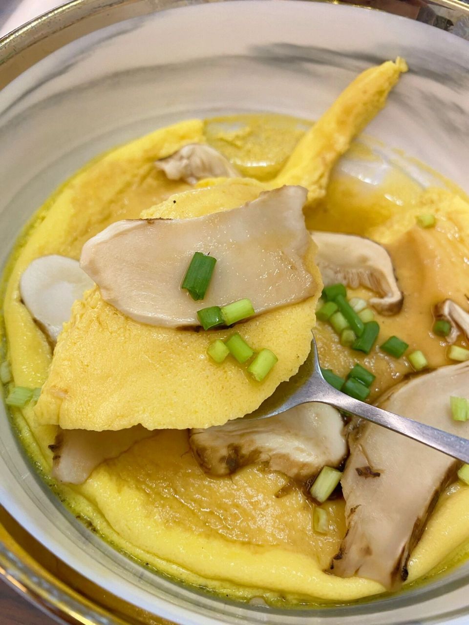 做个松茸蒸蛋.