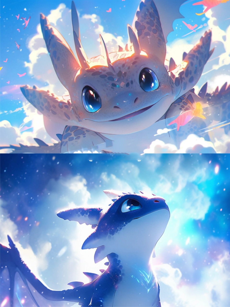 情头94无牙仔的恋爱日常 内含8张4k无损壁纸 喜欢无牙仔的友友在