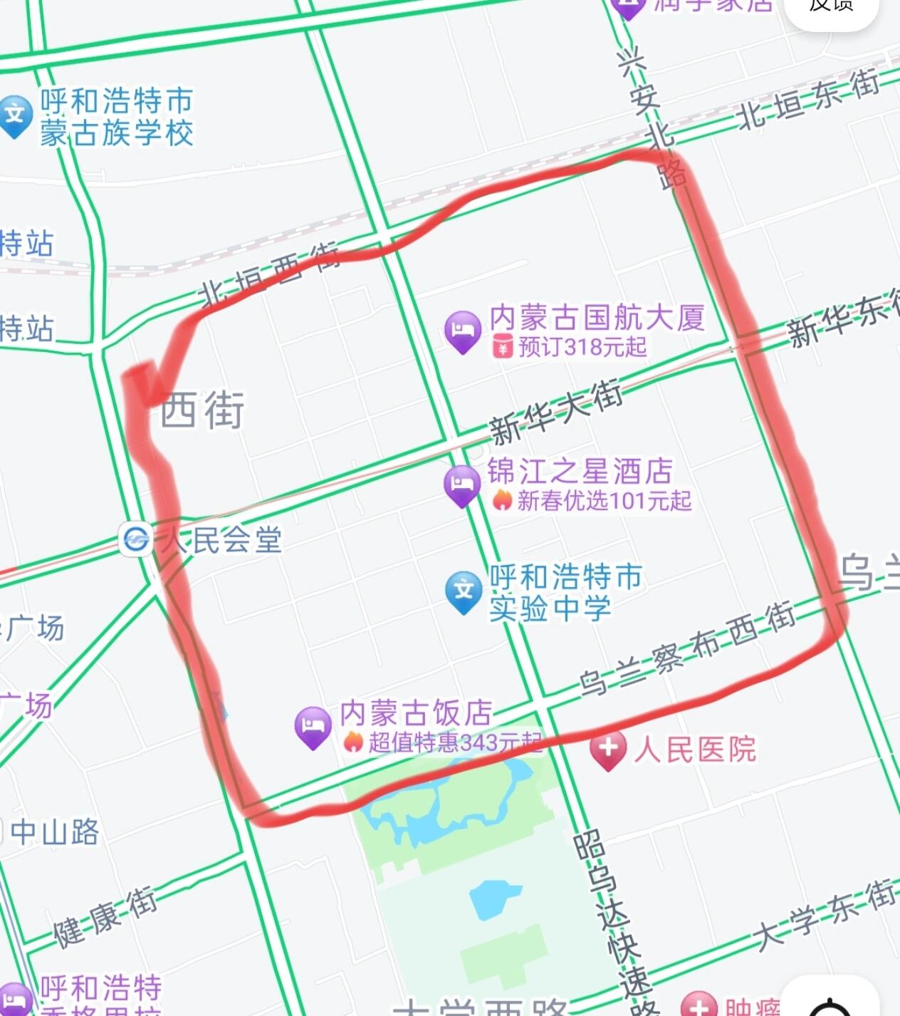 呼市玉泉区地图全图图片