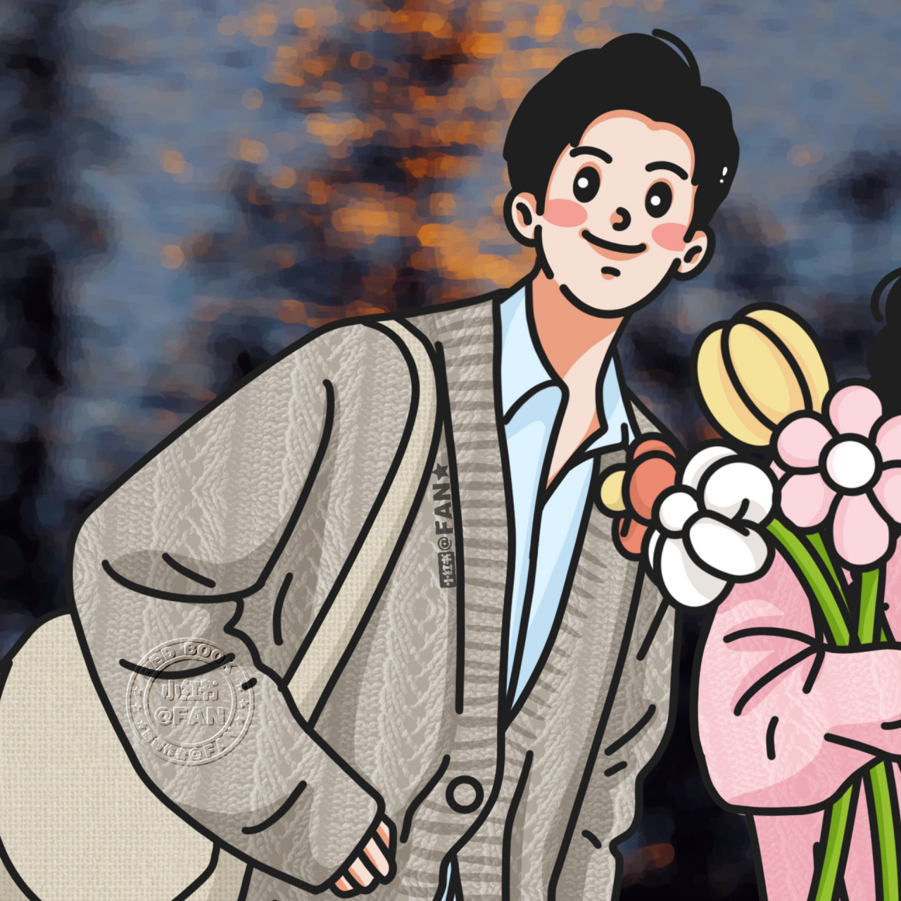 不变是你     朋友圈背景|春天|樱花|温柔|可爱女生头像|可爱情头|高