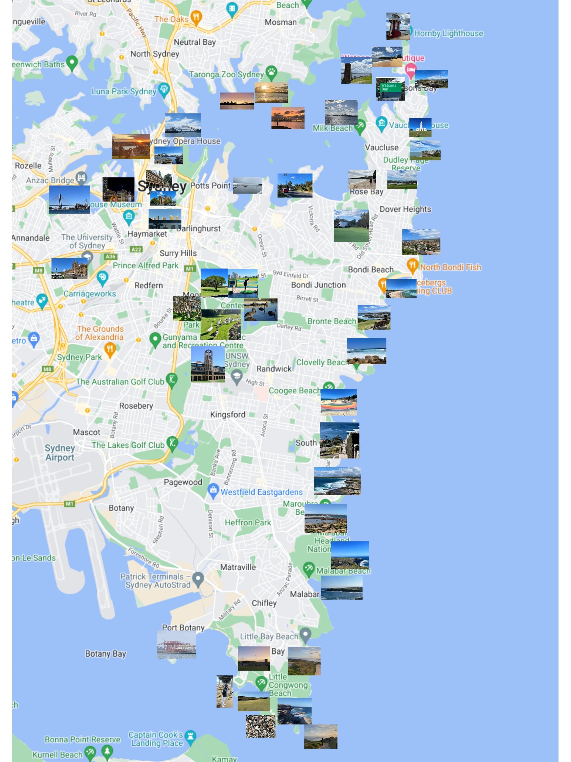 悉尼主区户外景点一览