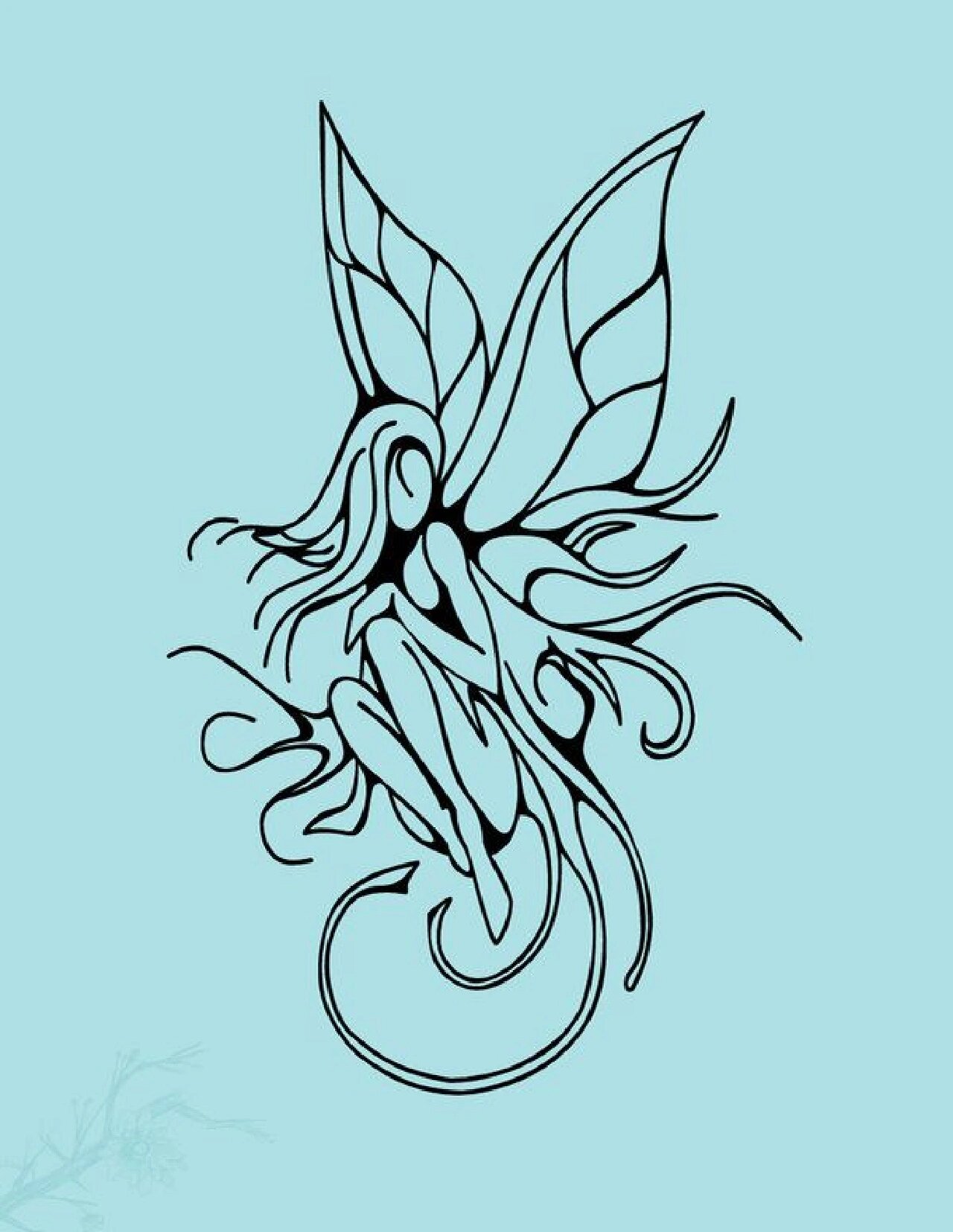 手绘艺术纹身图案素材～8