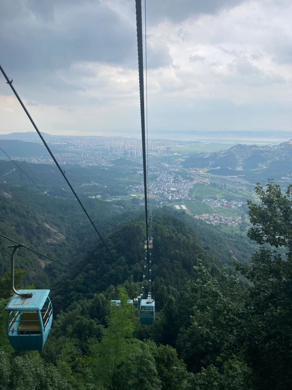 庐山秀峰风景区索道图片