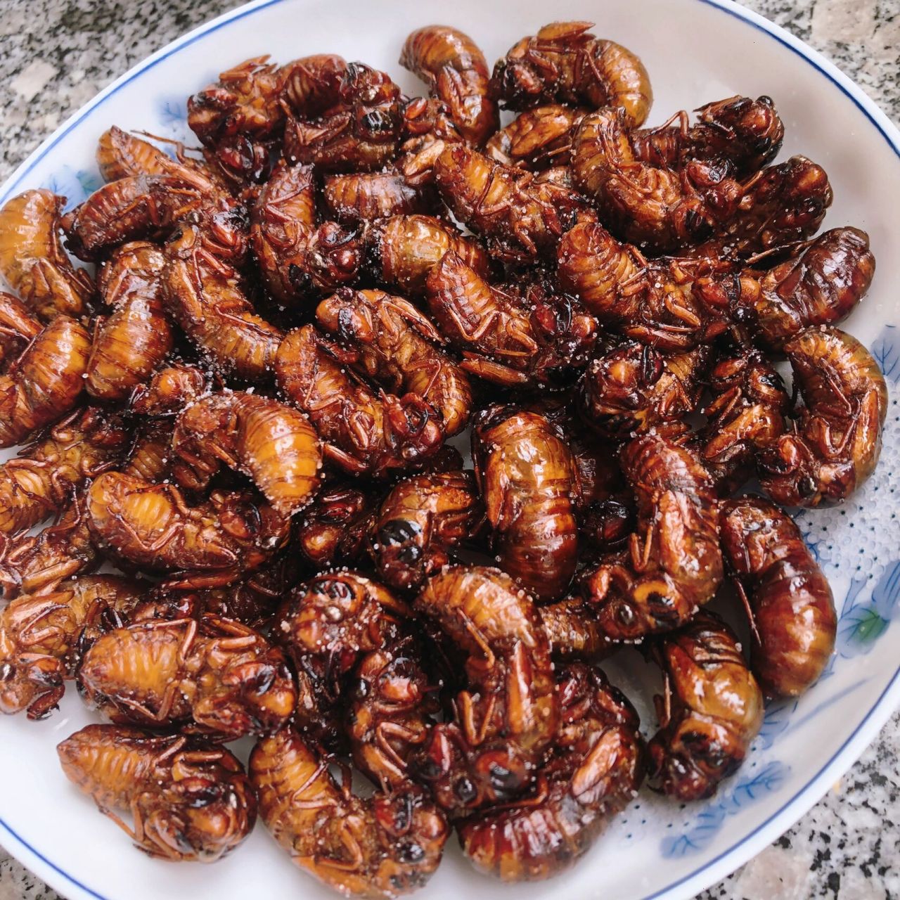 夏天的味道～炸金蝉 地方美食,很多人都下不了嘴😄