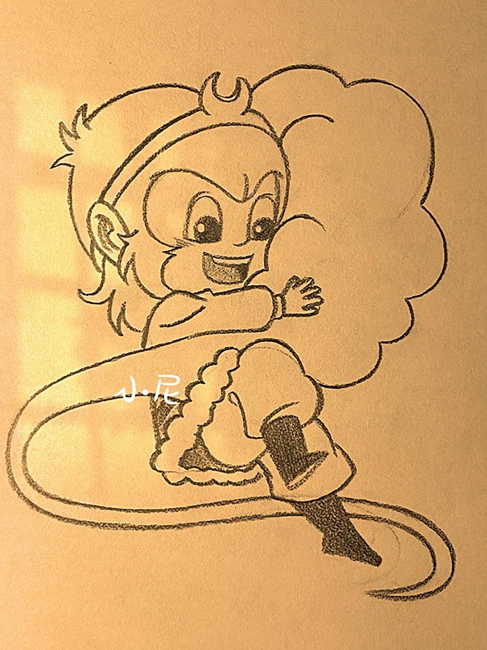 教你画孙悟空 孙悟空绘画教程