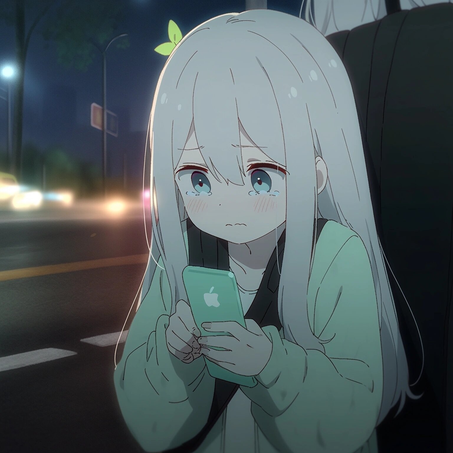 孤独系头像 | 不想满心遗憾那就拼尽全力 要做不声不响得到整个月亮的