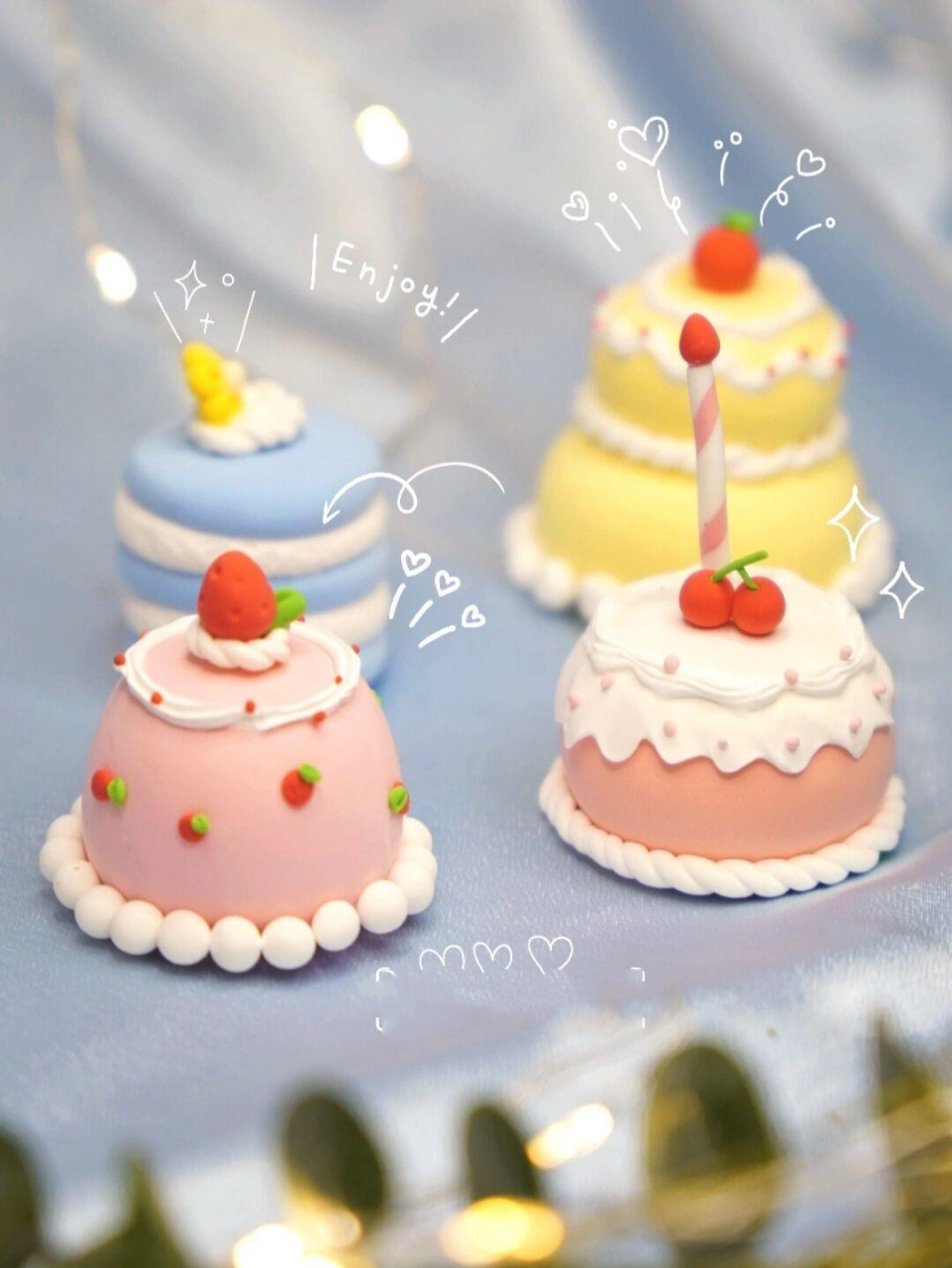 82 4款超轻粘土蛋糕教程90 .