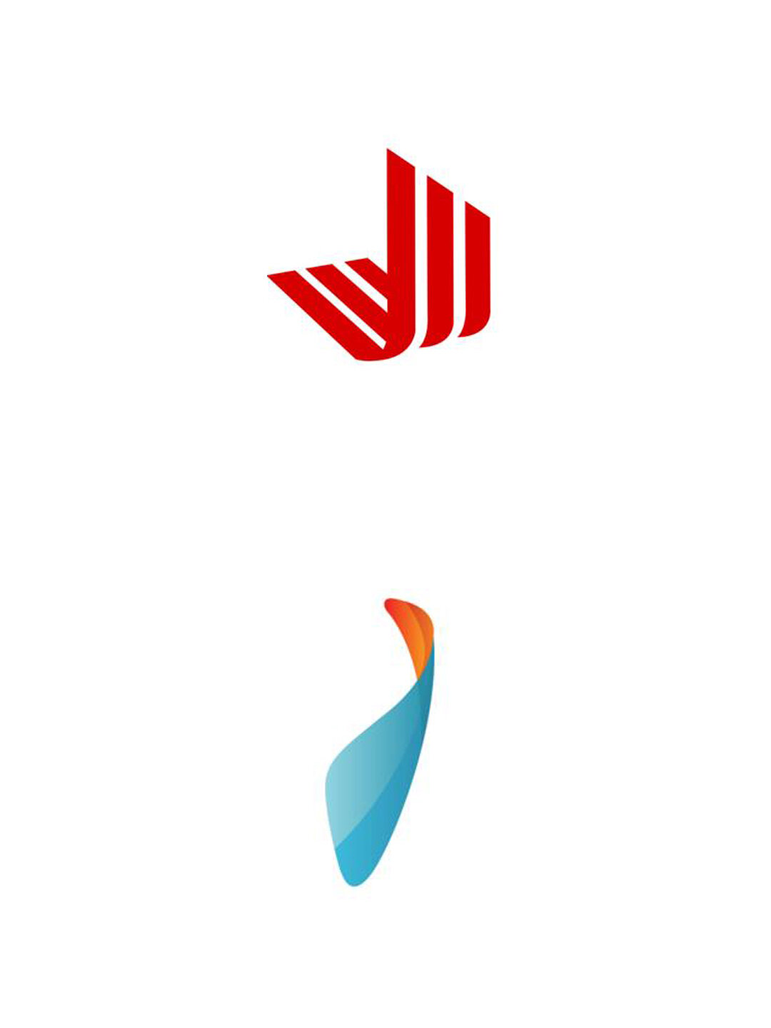 字母j logo设计创意灵感分享