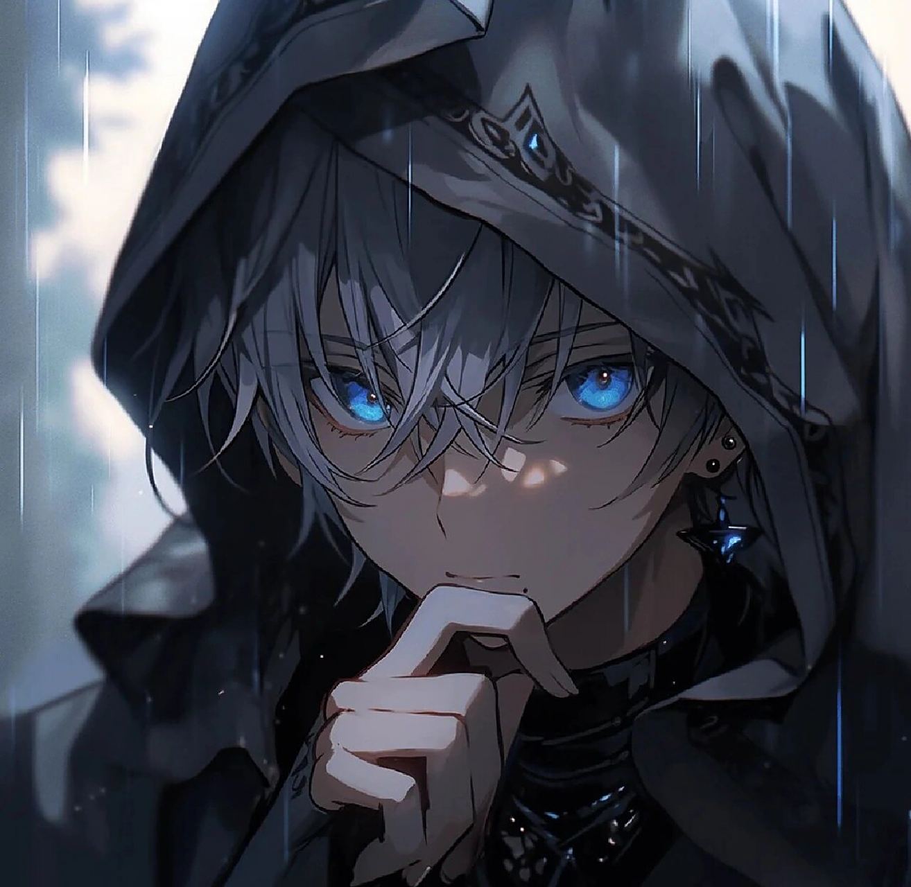 动漫男生头像 | 蓝色系 #男生头像# #微信头像# #头像# #头像分享