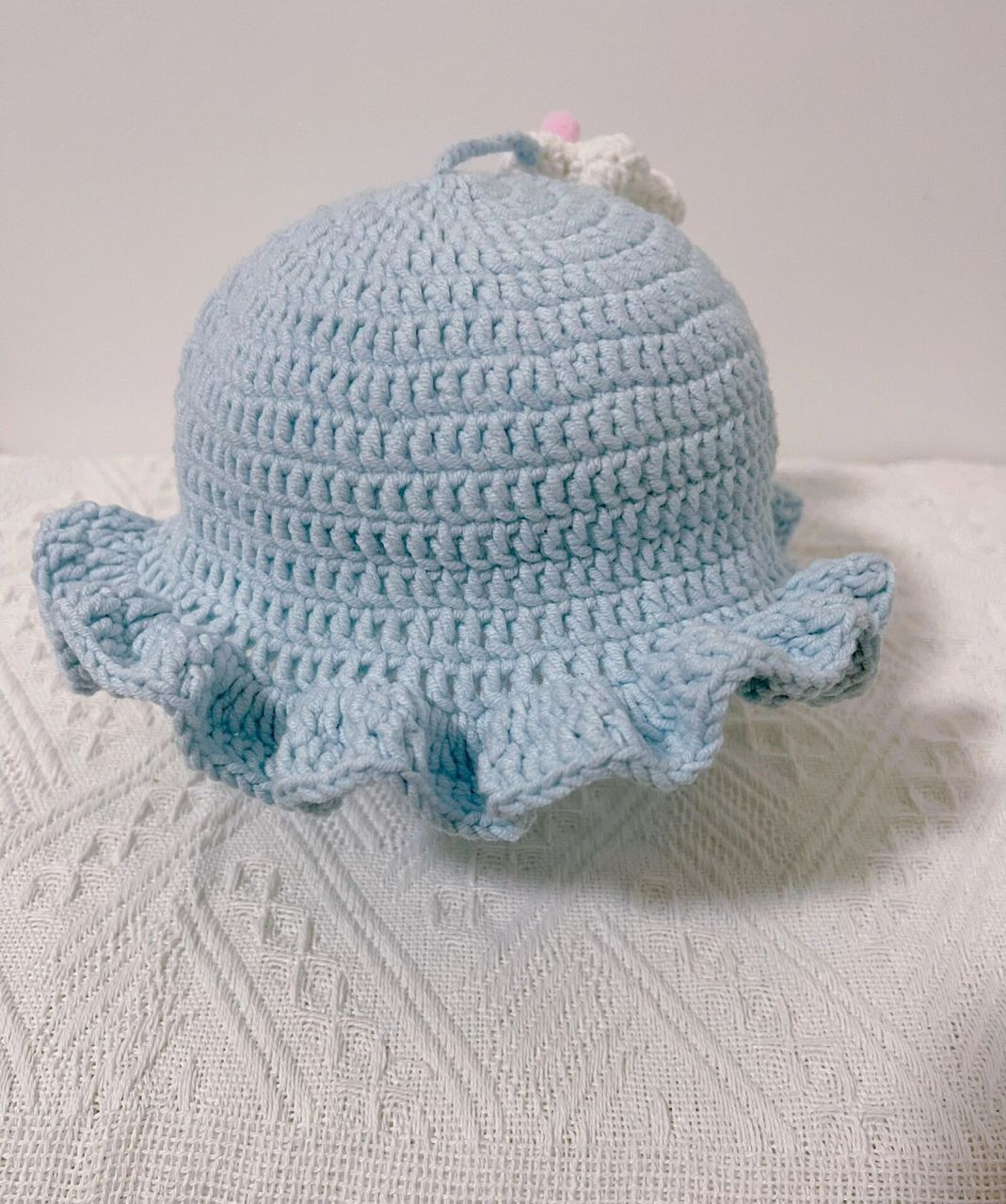 宝宝帽子钩织附图解 宝宝帽子钩织附图解 爱就是蓝天白云 晴空万里