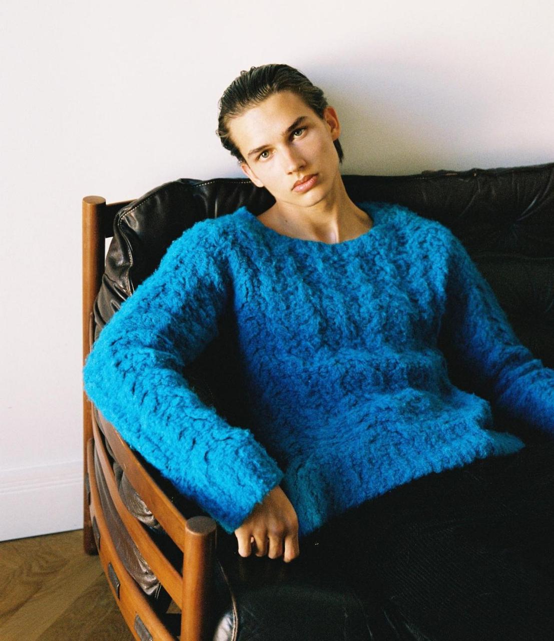 身高一米九的新人男模特 stanley barna(斯坦利·巴尔那),刚出道就