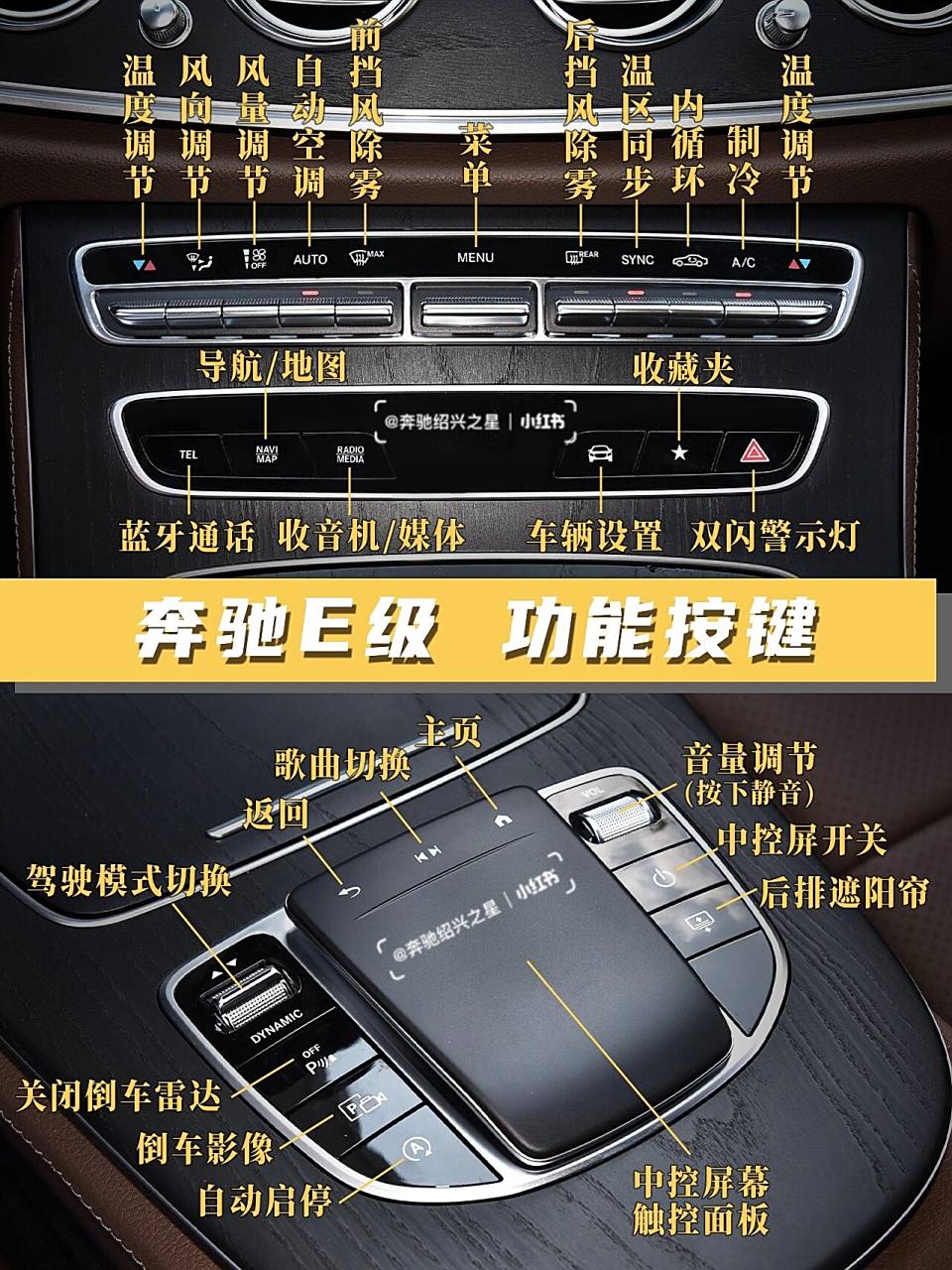 奔驰e级丨详细功能按键7515看这一份就够了75 各位车主朋友们对