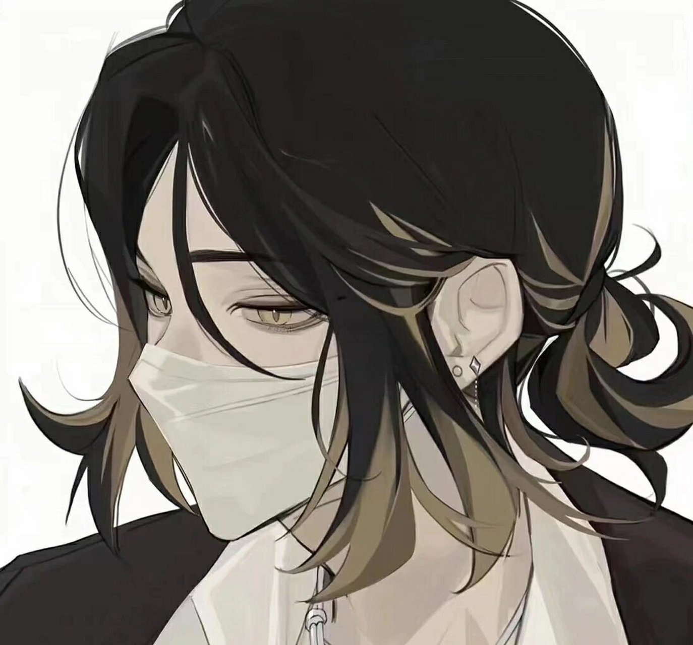 高质量小众动漫男头,真的很帅