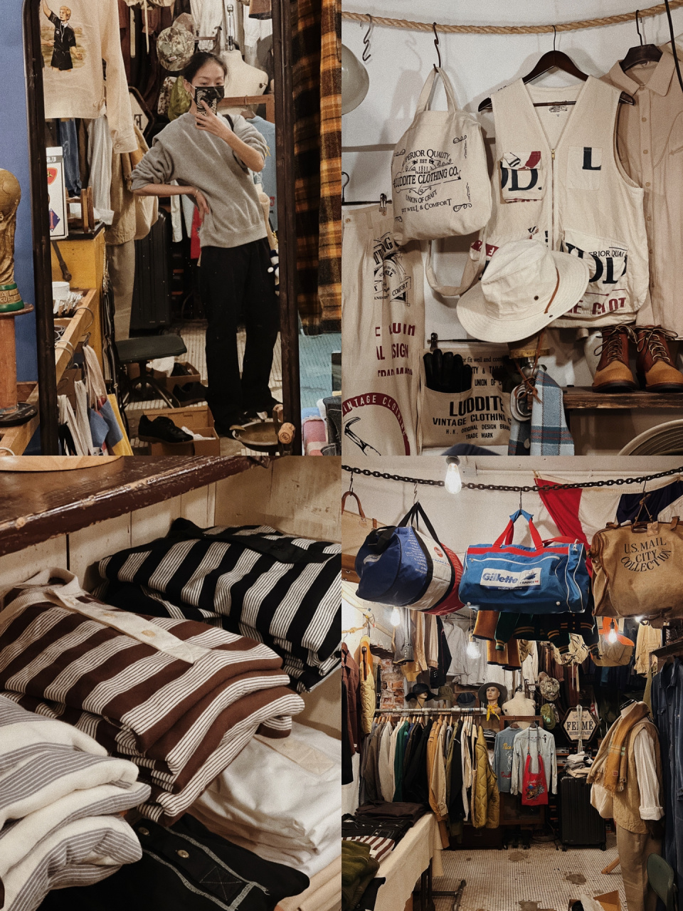 香港,日本文化的古着杂货店luddite 1811 以前从来不知道这家古着店