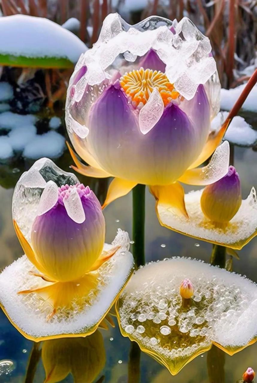 一组漂亮的莲花图片,愿友友们清香入梦,美梦幽香,晚安好梦  图片来源