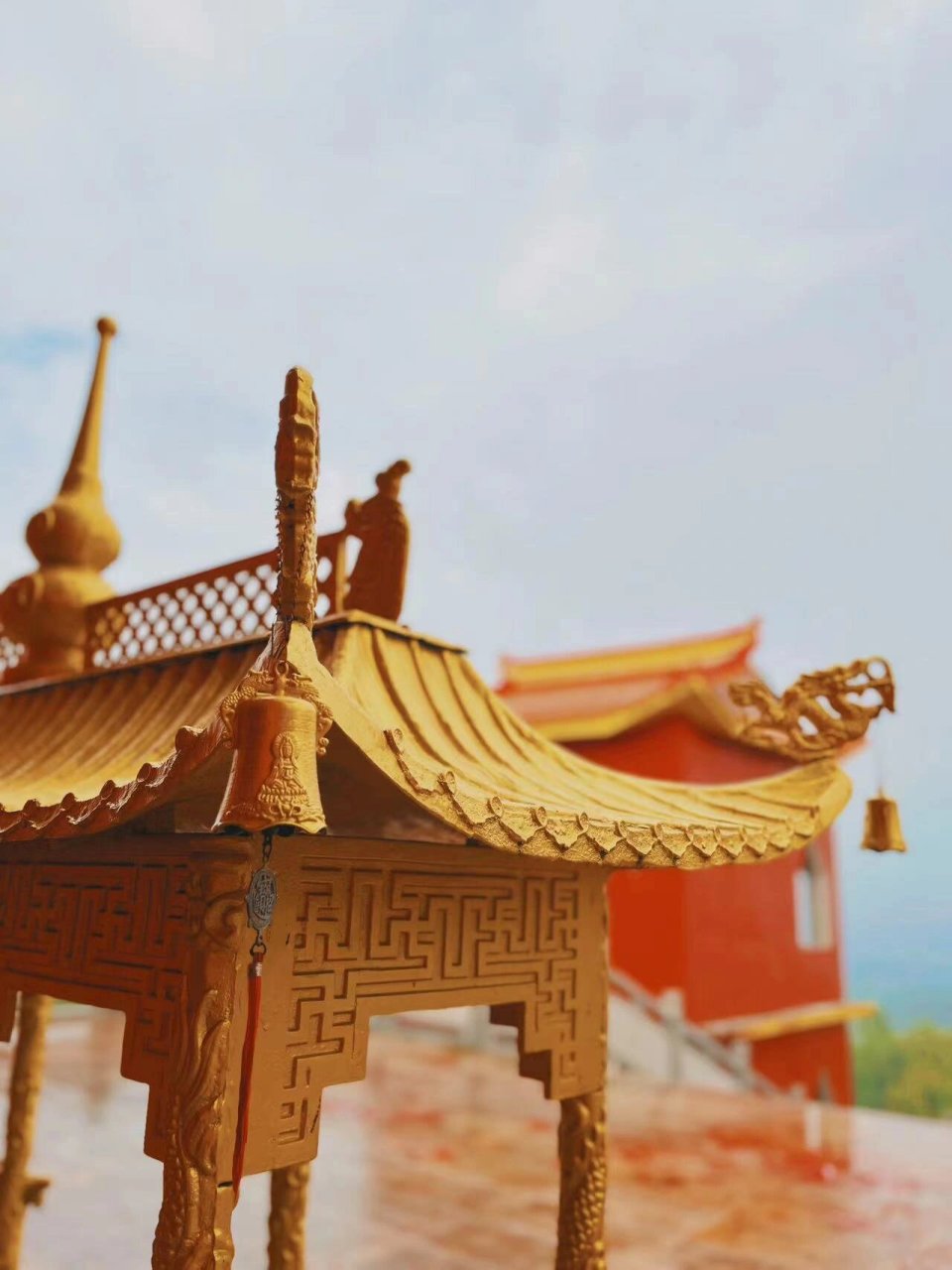 潮州饶平|金光寺 99:饶平县金光寺 07:门口有一片空地 可免费停车