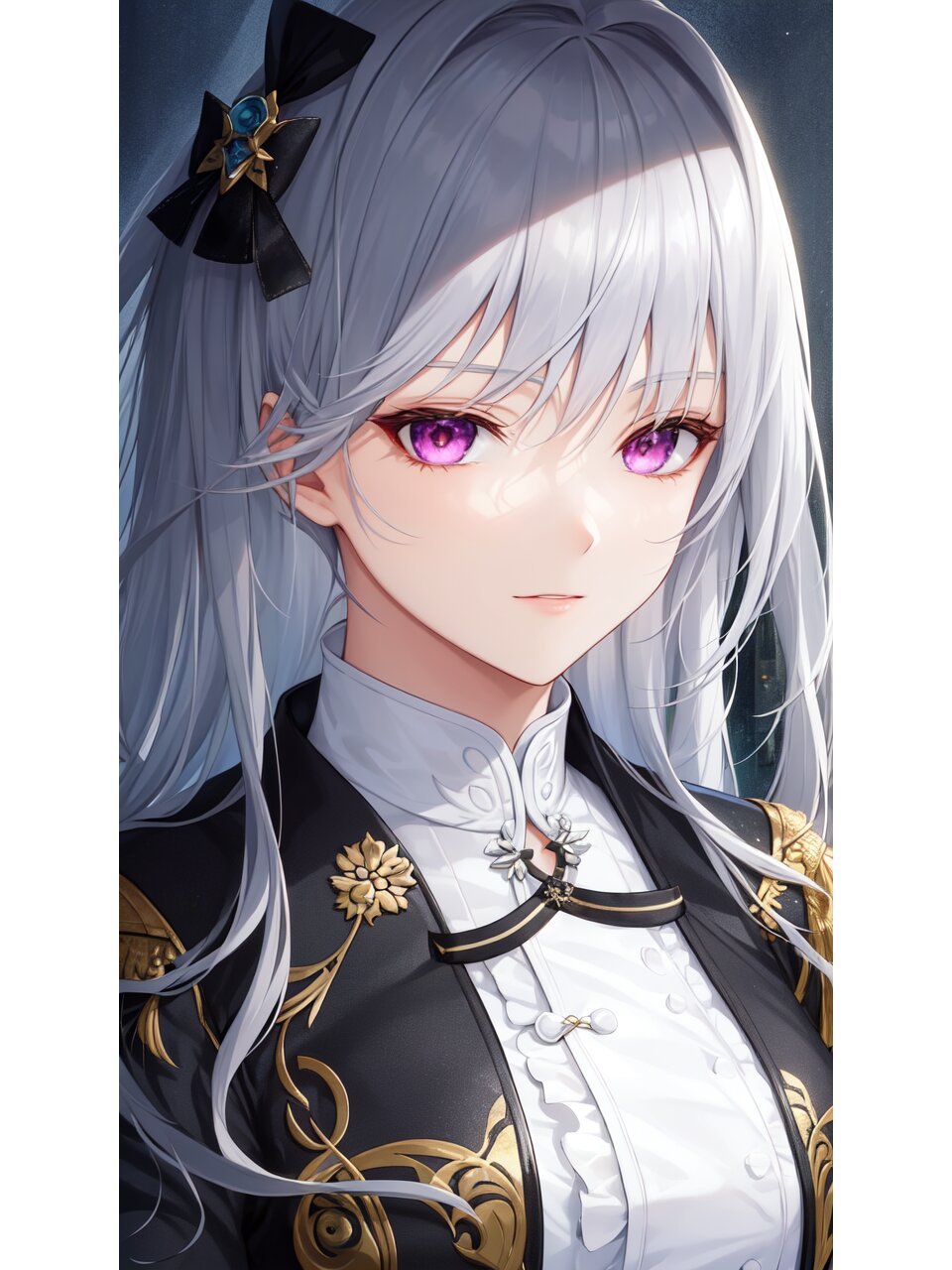 可爱的二次元少女银发 #可爱的二次元少女