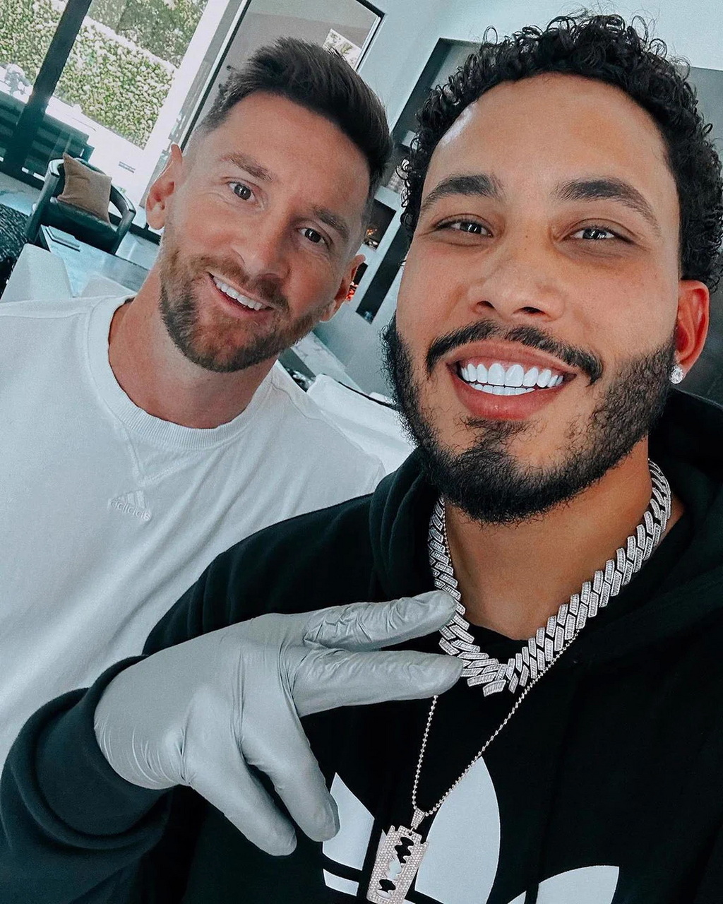 梅西新发型.#世界杯##阿根廷队