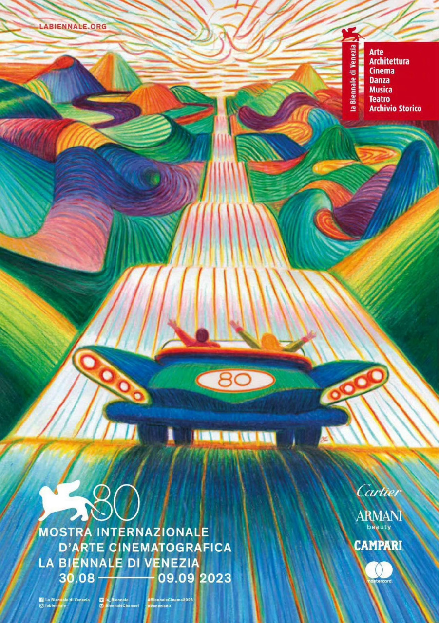 第80届威尼斯电影节官方海报#今年/第80届威尼斯电影节发布官方海报