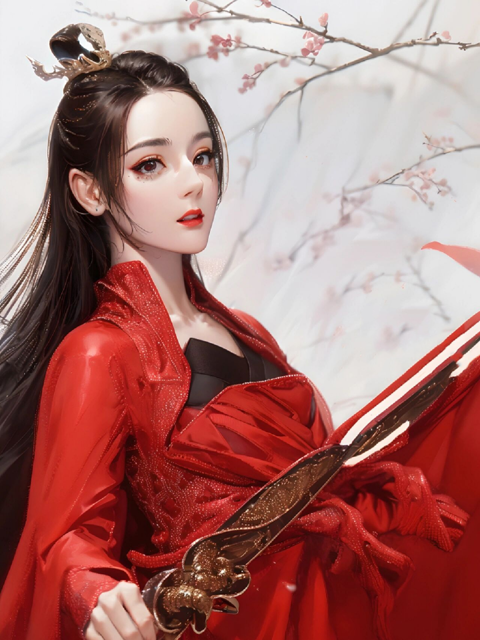 古装热巴|恰是故人归|复古头像壁纸 经巴粉提点,做了一组恰是故人归的