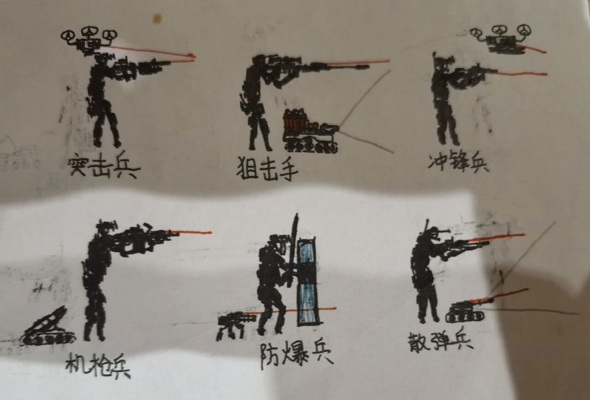 [火柴人兵种] 这是我画了20分钟的画