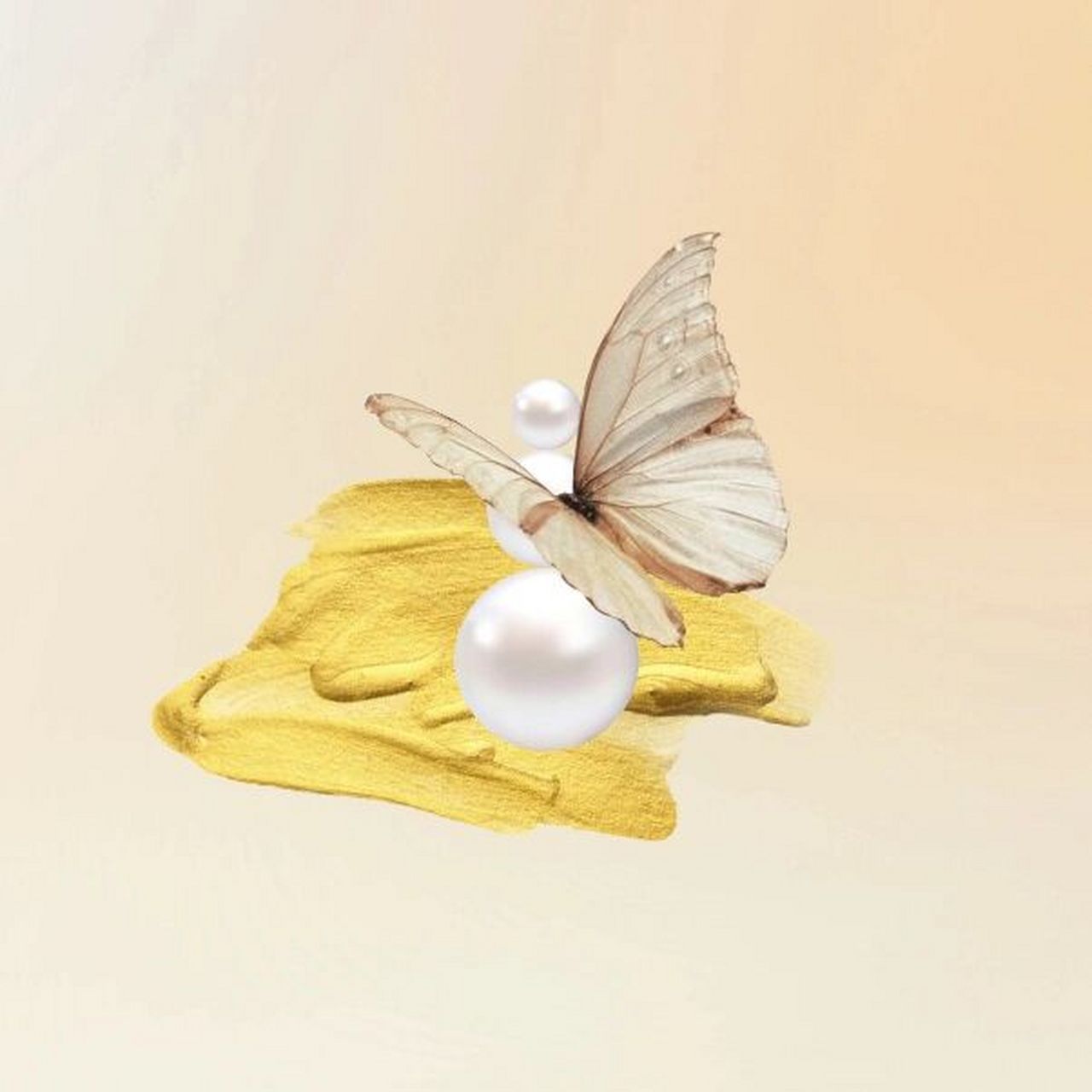 做了一个五行头像:辛金 有友友反映这个蝴蝶属于火,但是它是金属做的