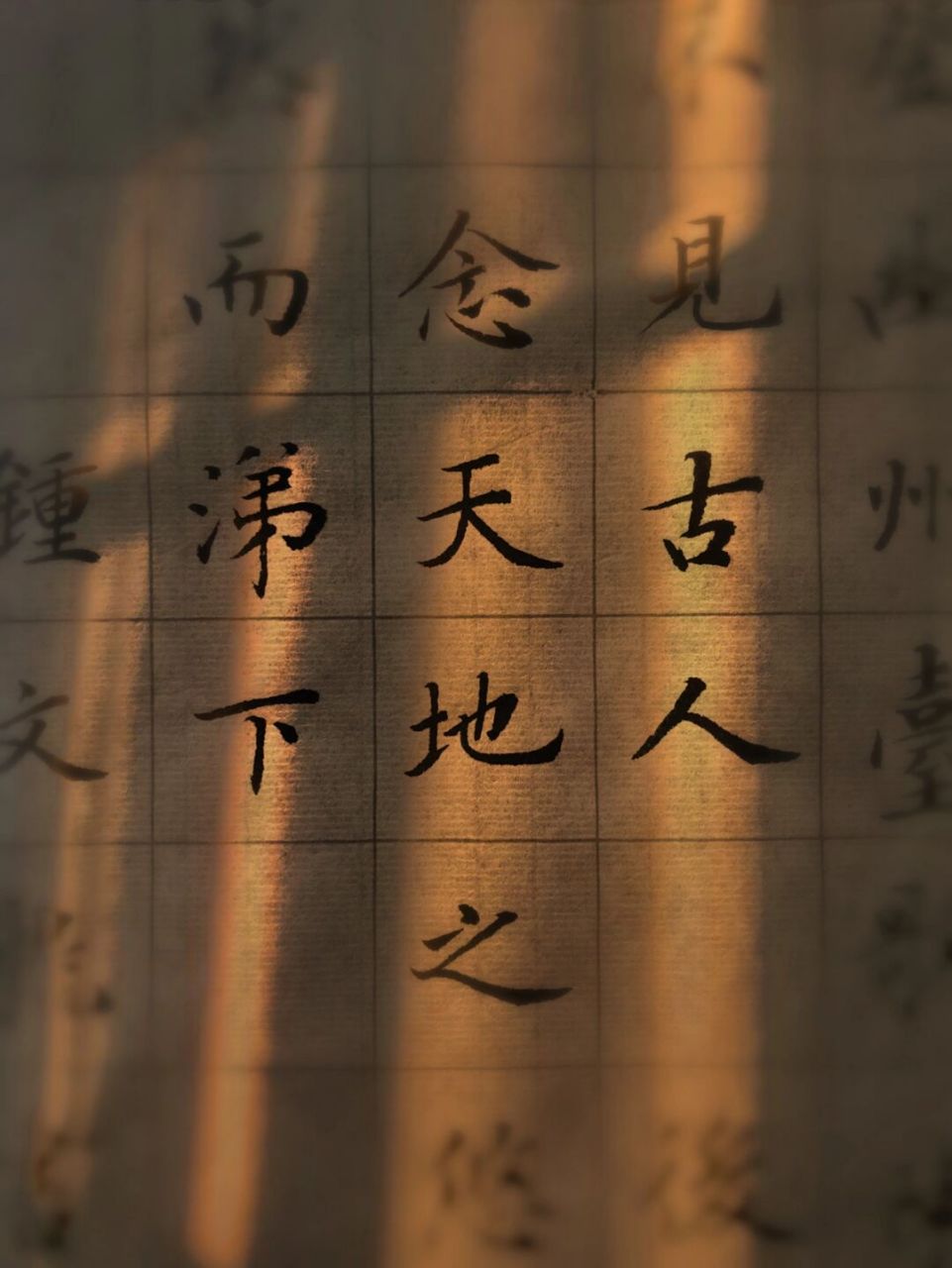 手写|小楷|唐诗风华 78 	 《登幽州台歌》  陈子昂 	 前不见古人,后