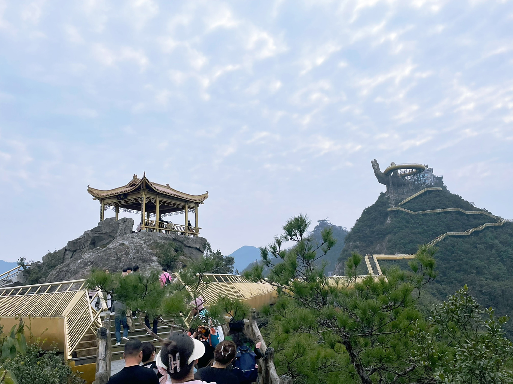 浦江新光村77建德马岭天观一日游  浦江新光村77建德马岭天观一