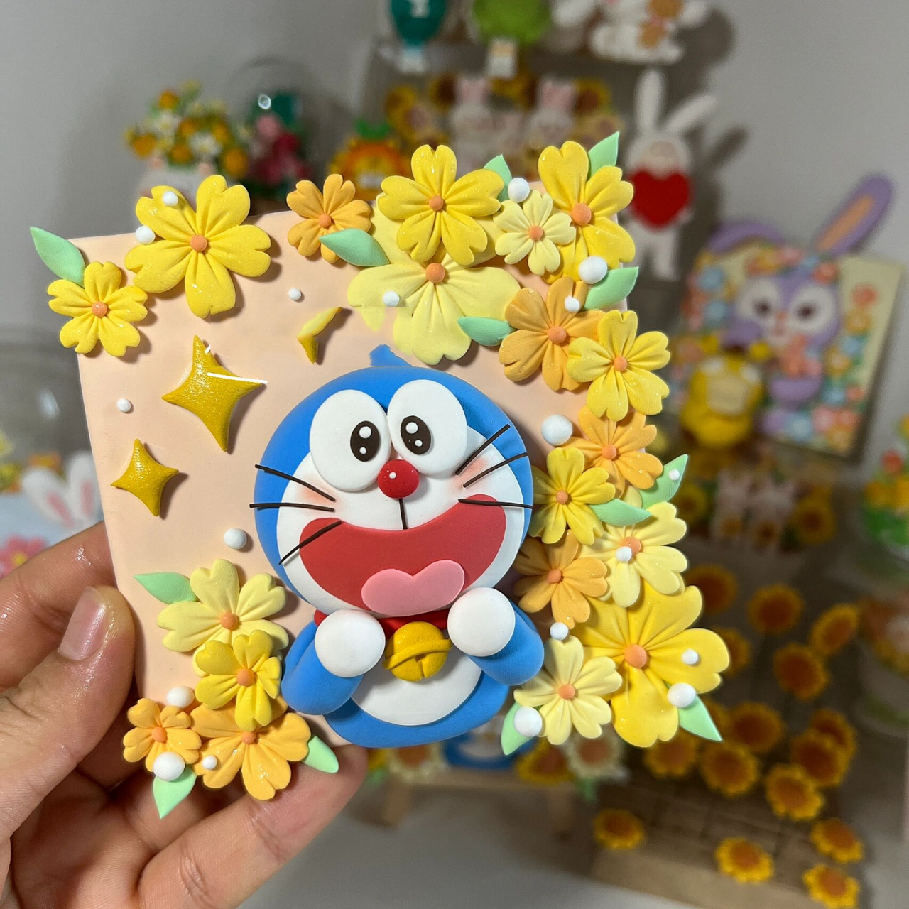 超轻粘土多啦a梦系列—5(图片教程) 还有一个库存