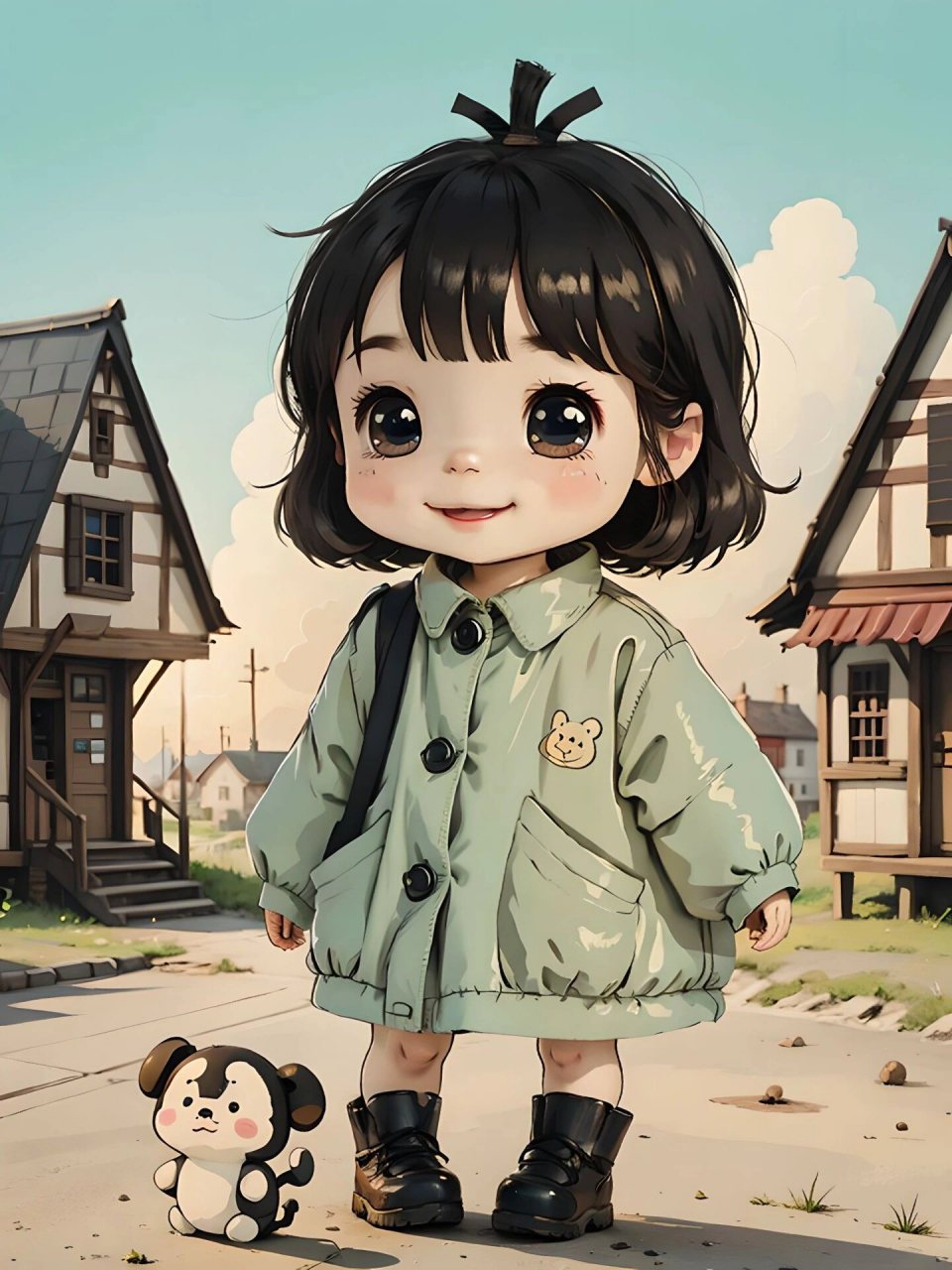 q版萌娃女头像～时尚