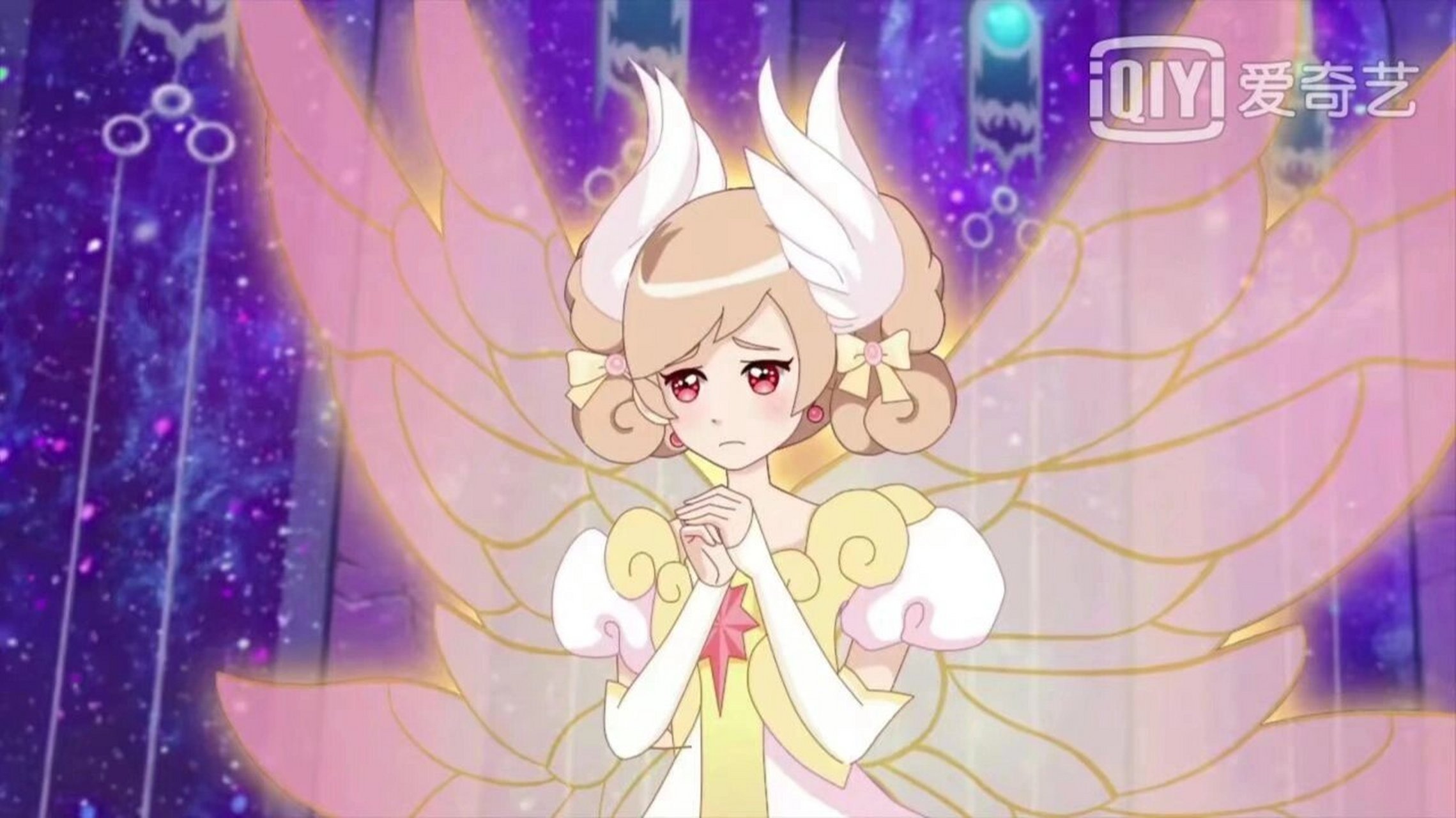 《小花仙》第四季 夏安安(安琪儿女神) 截图来源:爱奇艺 话题