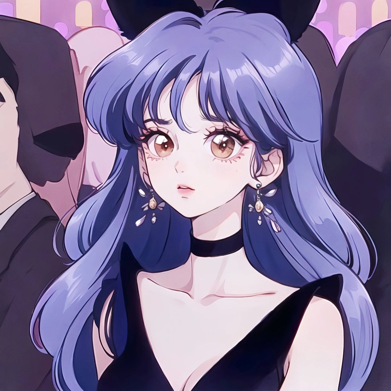 女神海小月～紫色系头像贵气又梦幻～仙气十足