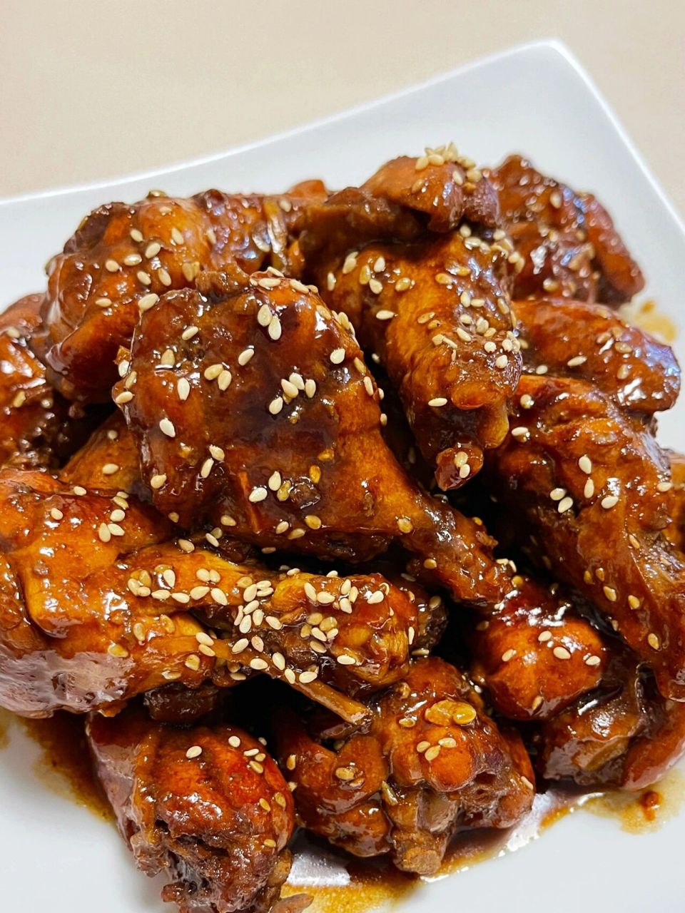 鲜嫩醇香的蜜汁照烧鸡7515百吃不腻7515做法简单 亲妈都舍不