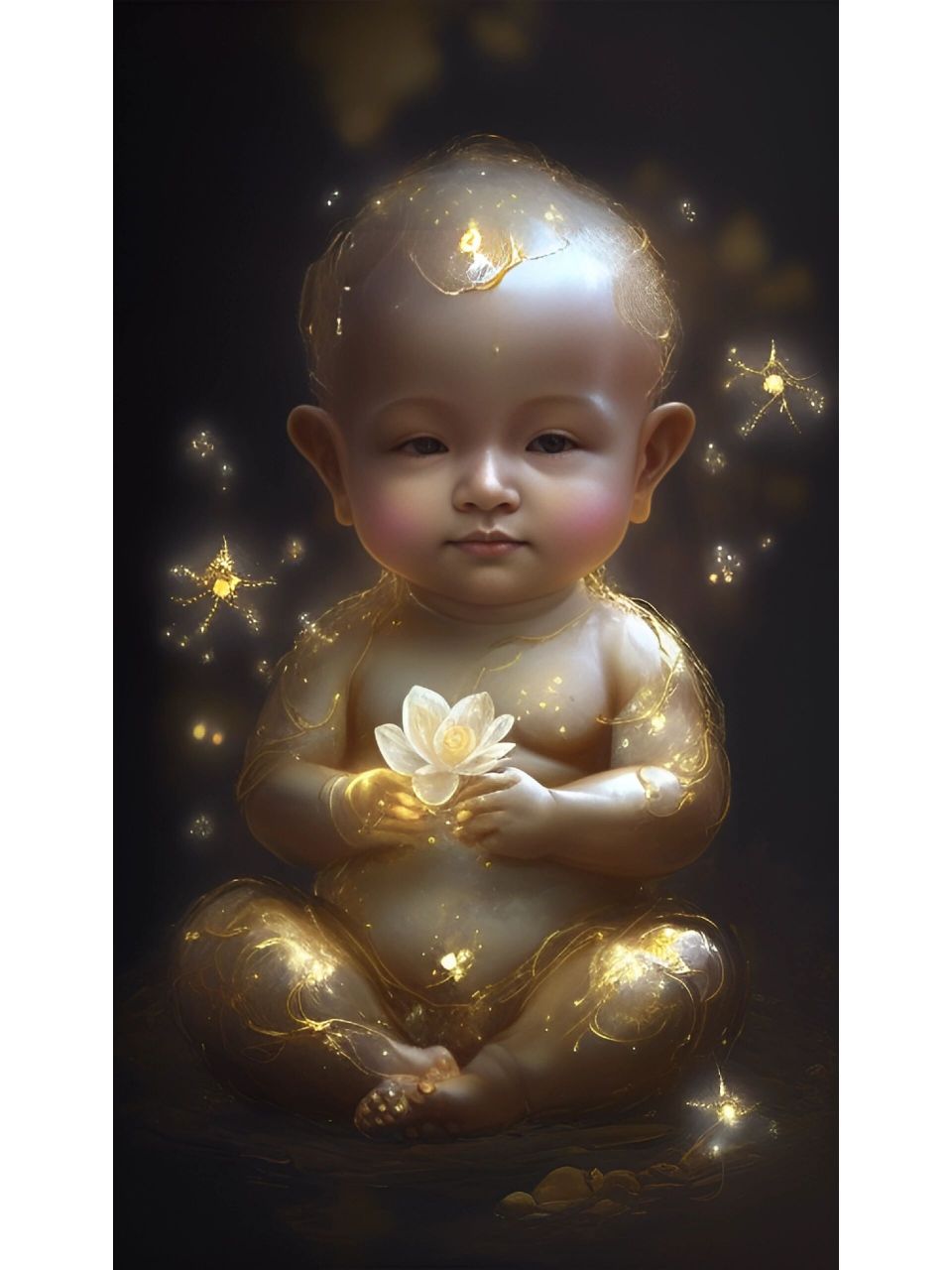 高清佛系壁纸,小活佛,灵童.