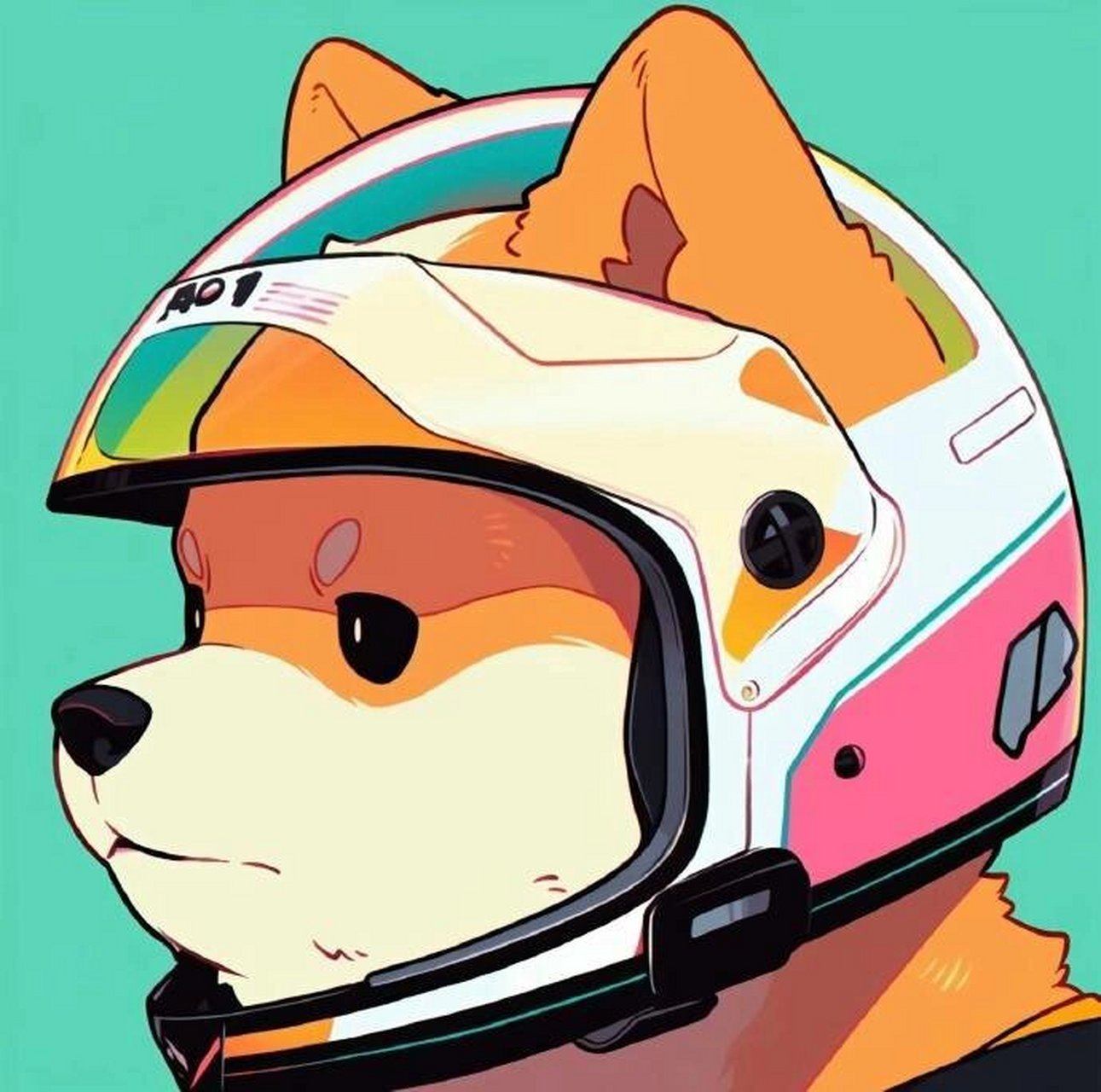 二次元猫狗头像 真的超酷的好嘛