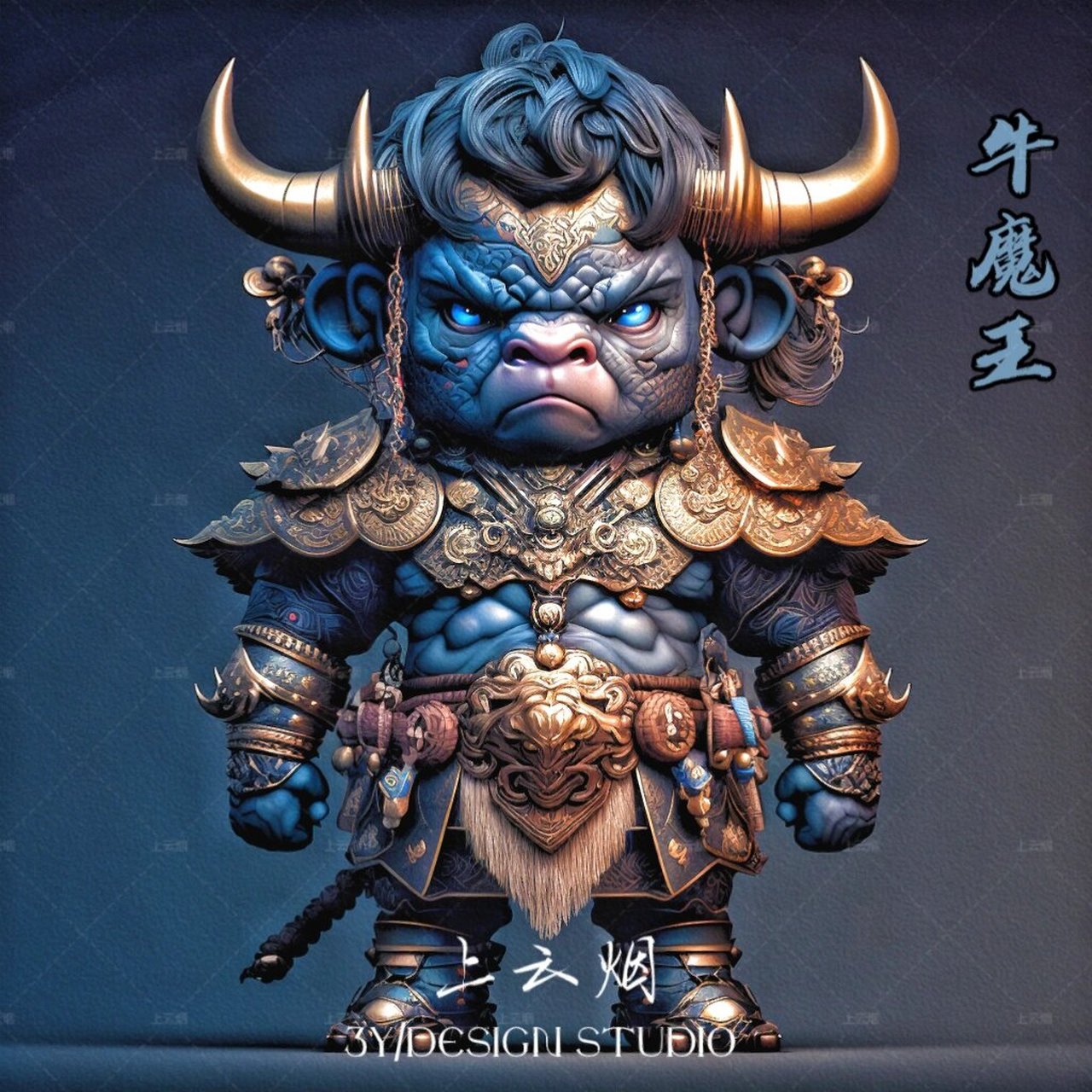 西游记—牛魔王➕铁扇公主 牛魔王是中国古典小说西游记中的虚构