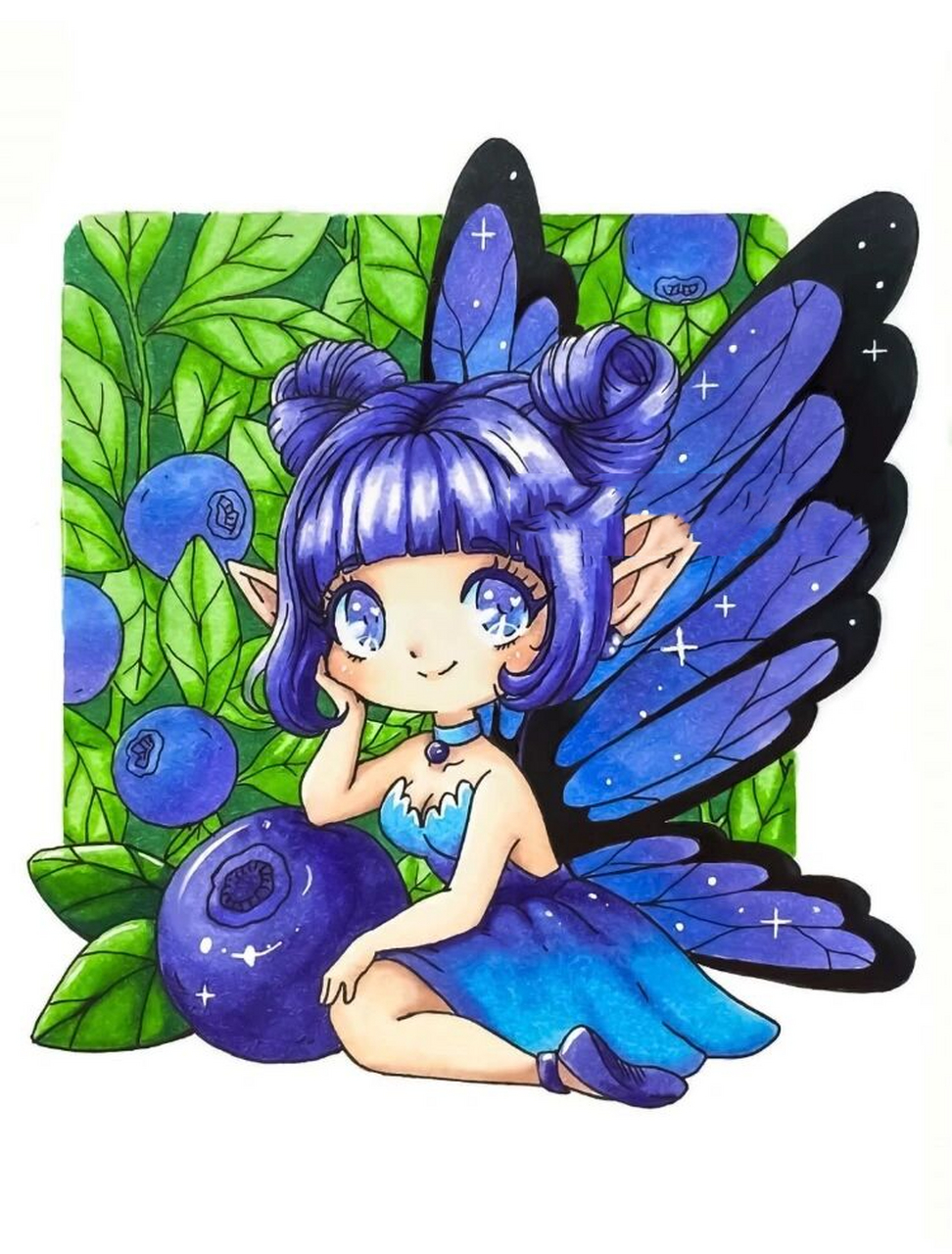 马克笔动漫卡通人物画90张 马克笔动漫卡通!