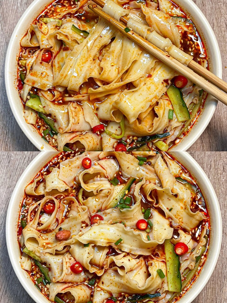 一人食590|好吃到可以开店的酸汤刀削面6015 这辈子没开面店是