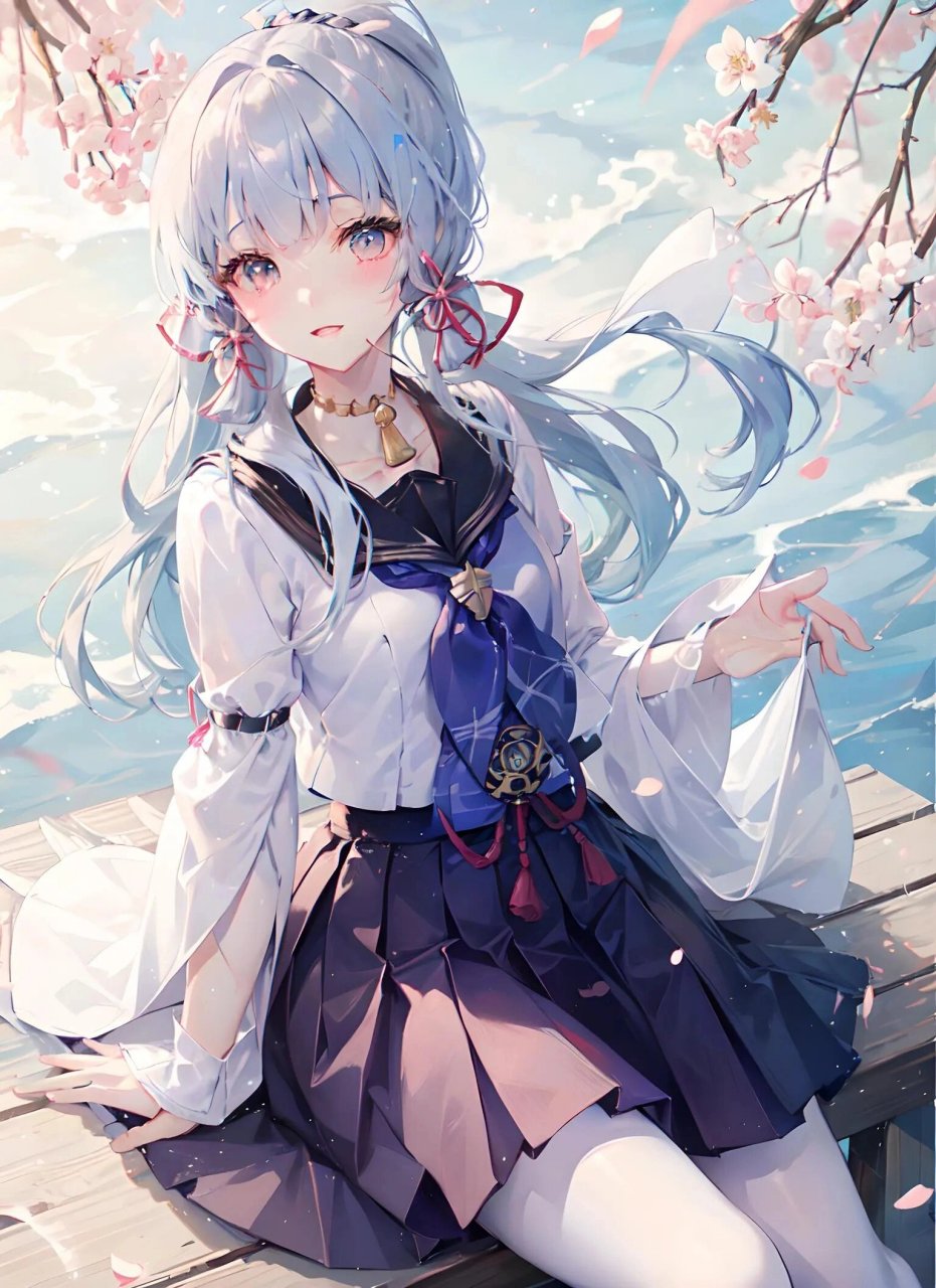 神里绫华jk制服