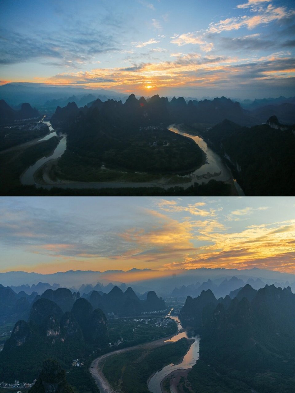 一水抱城流 桂林山水真的永远看不腻啊,比起相公山景区开发完善,大 