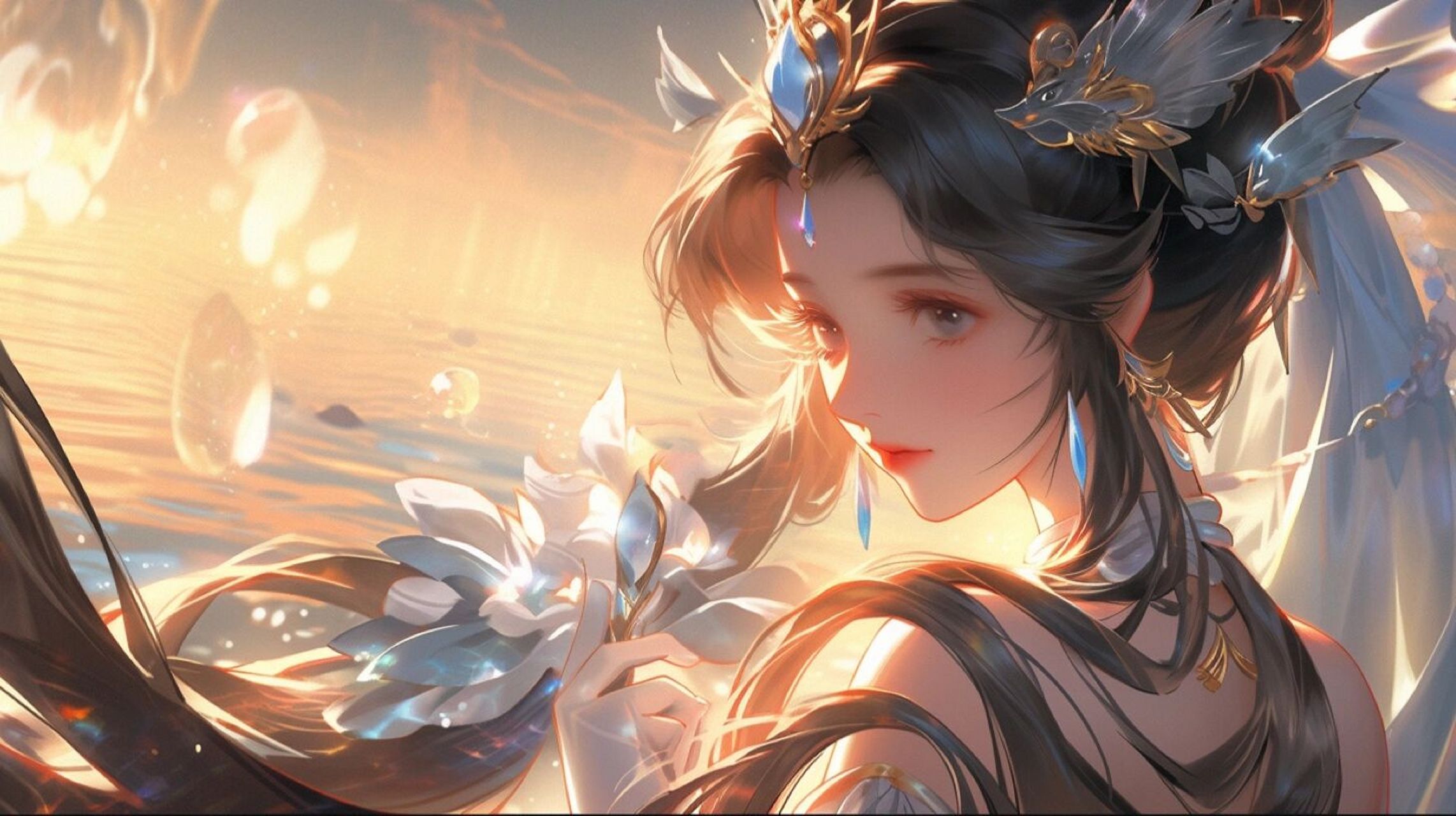 白鹤梁神女-4k超清壁纸 心目中大乔皮肤top1!